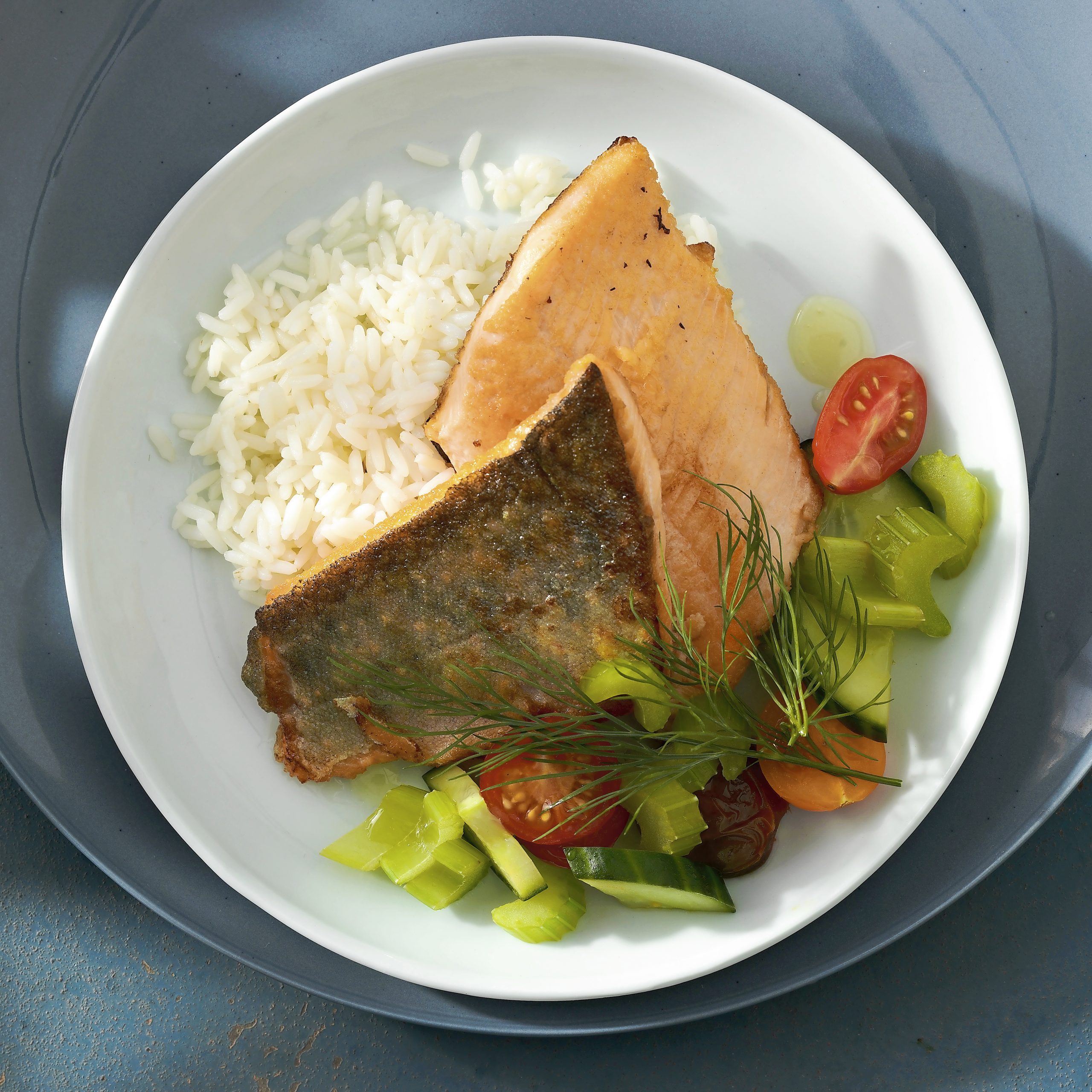 Fisch mit Sommergemüse