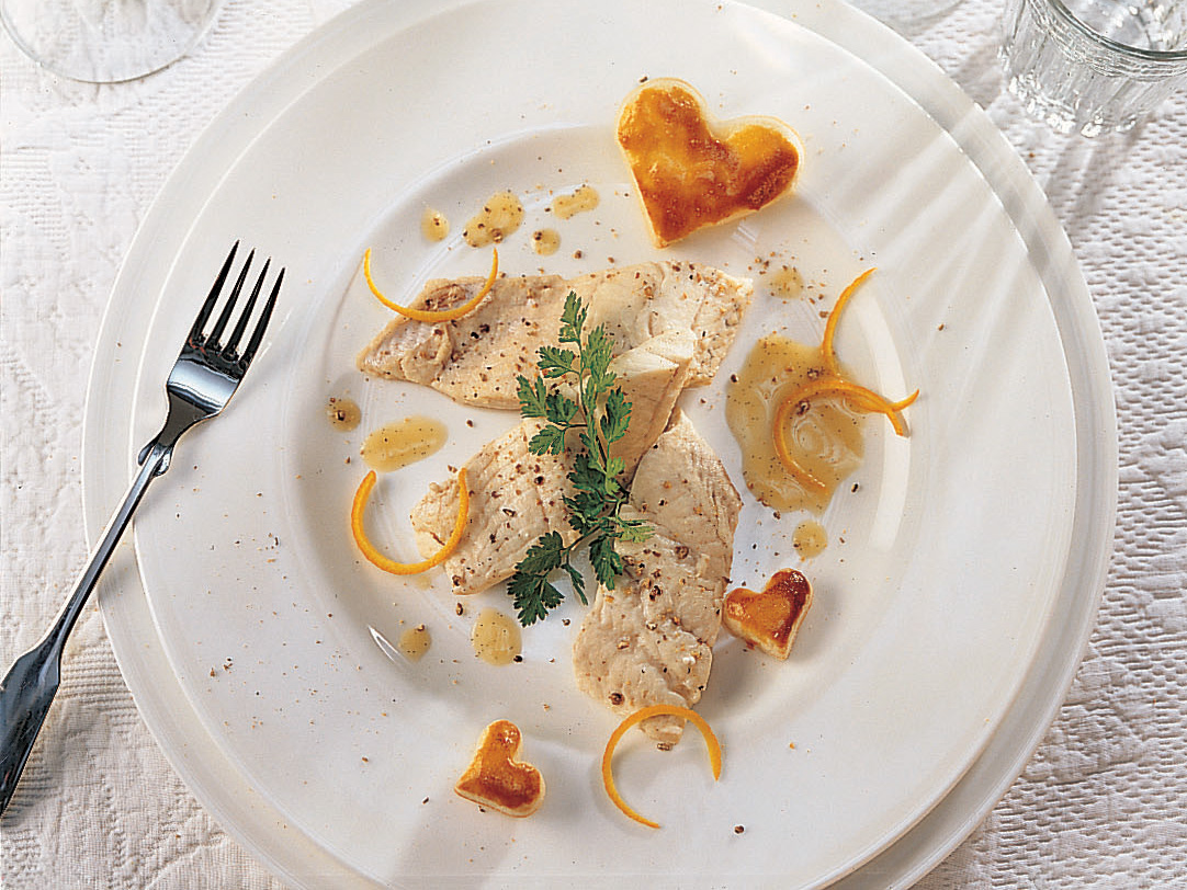 Filets de sandre sauce vanille