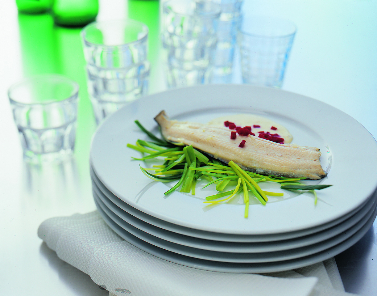 Fischfilets blau
