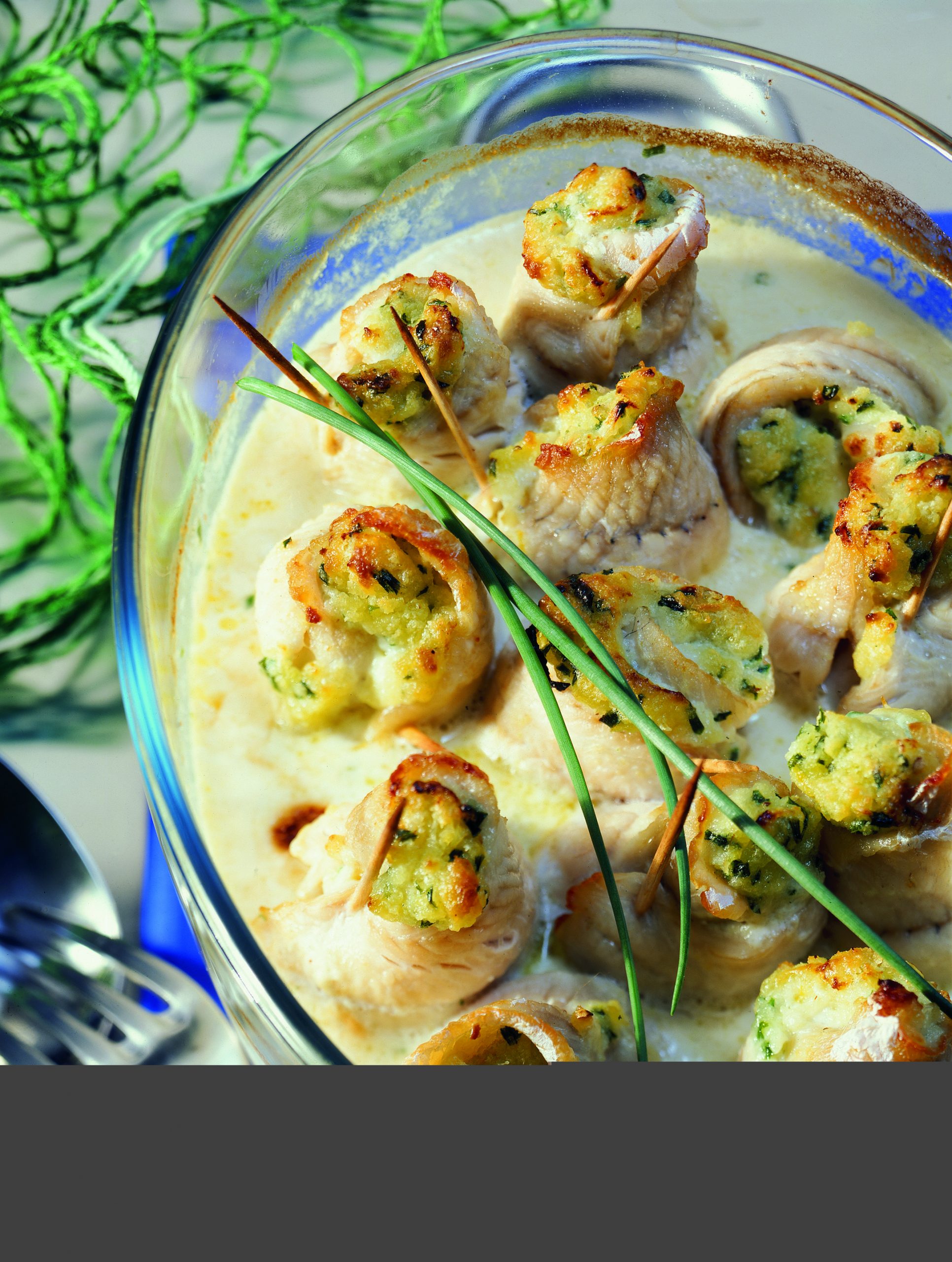 Fischröllchen-Gratin