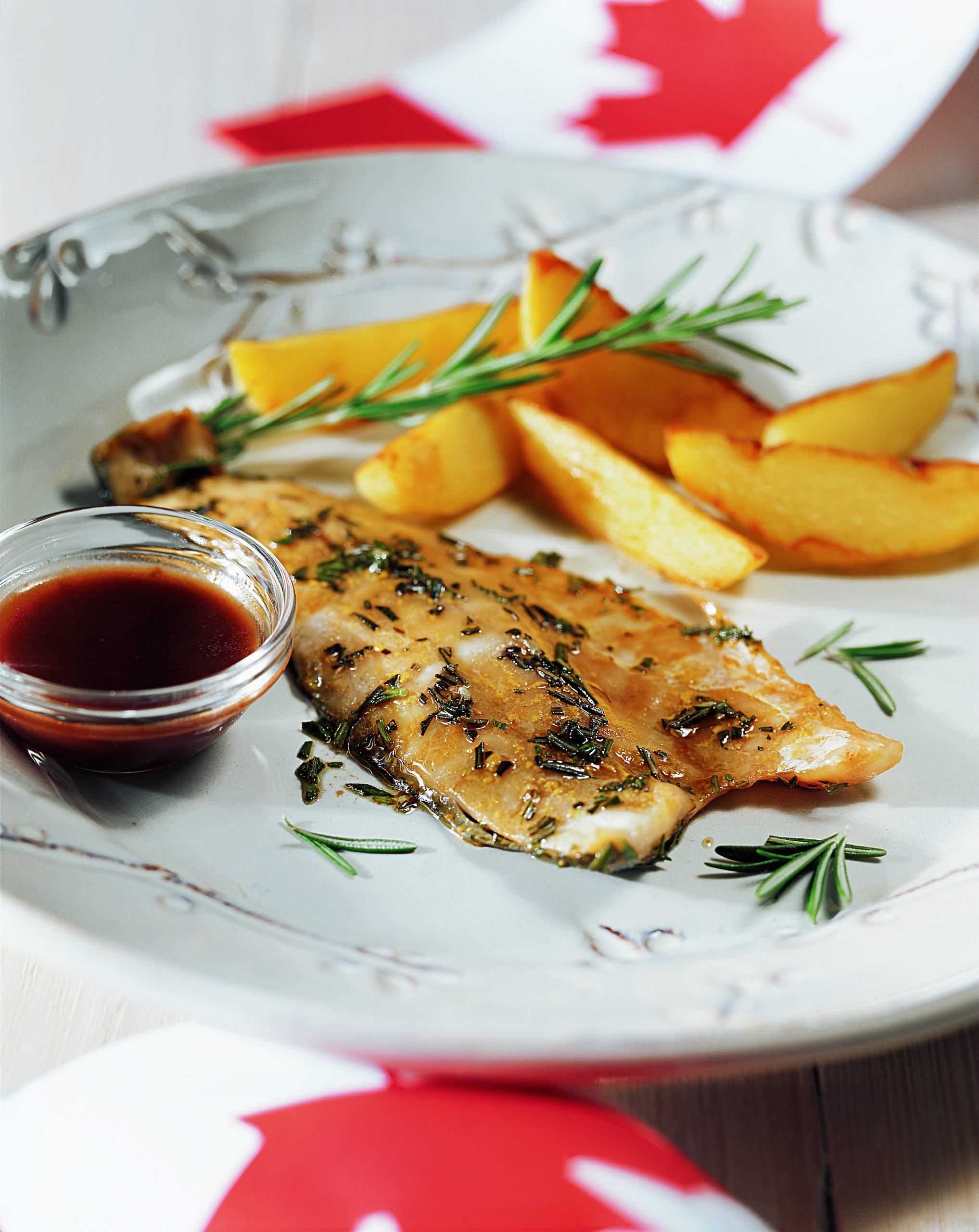 Fish with Red Wine Sauce (Fisch mit Rotweinsauce)