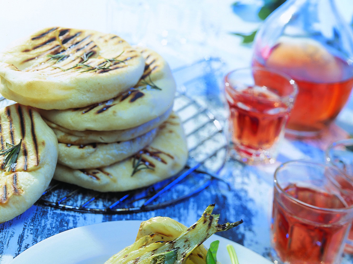 Focaccia au barbecue