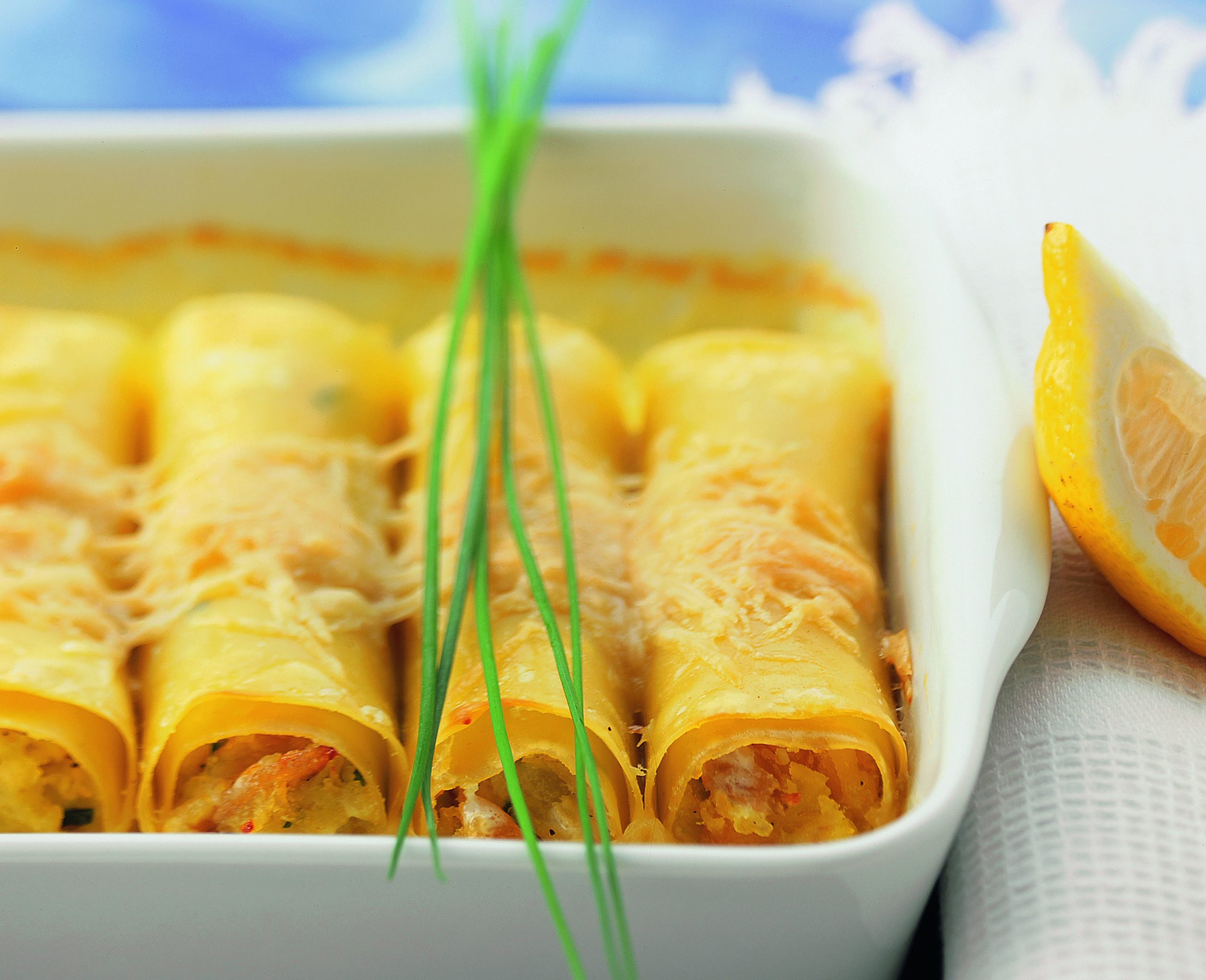 Cannelloni à la truite fumée