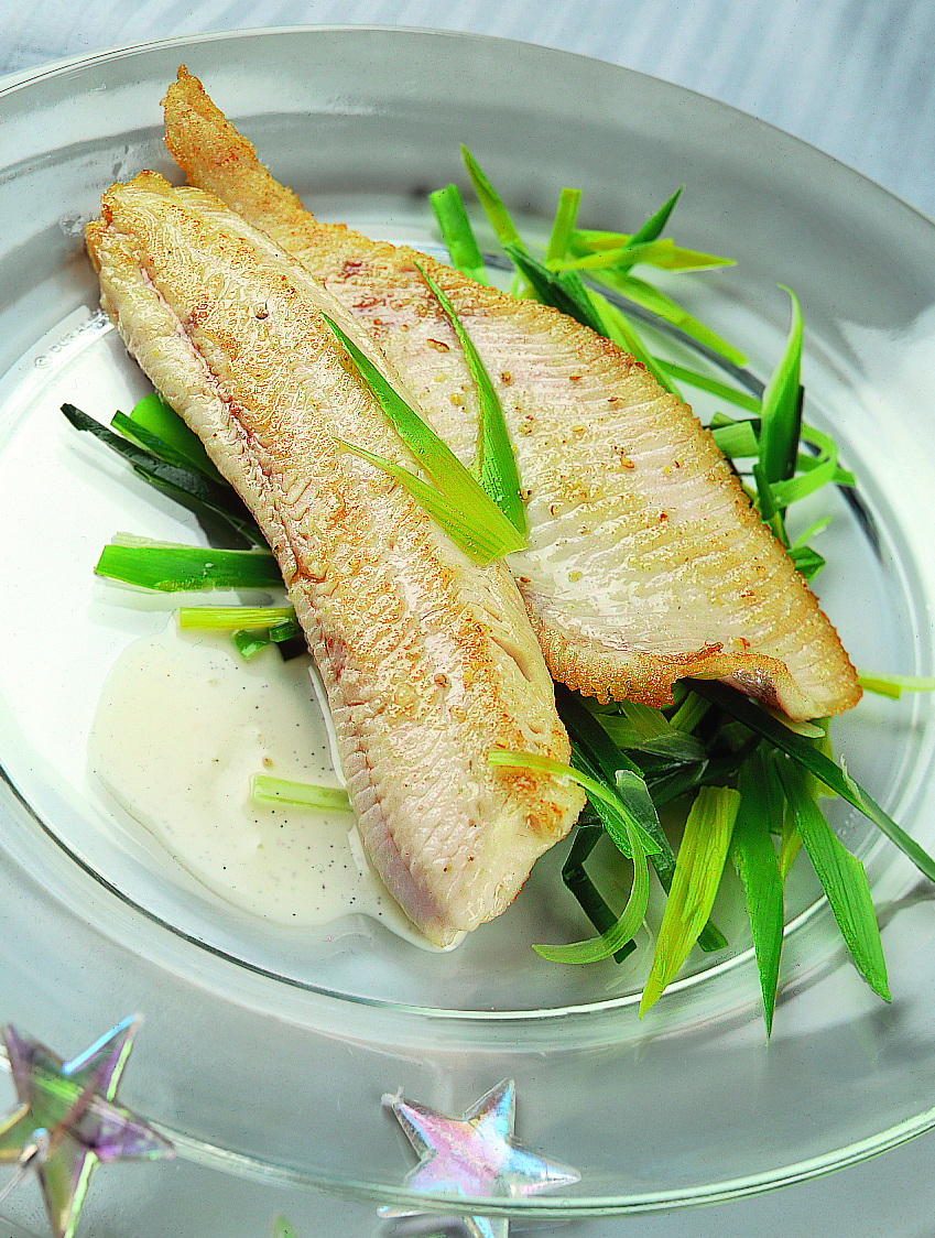 Filets de truite sauce Champagne