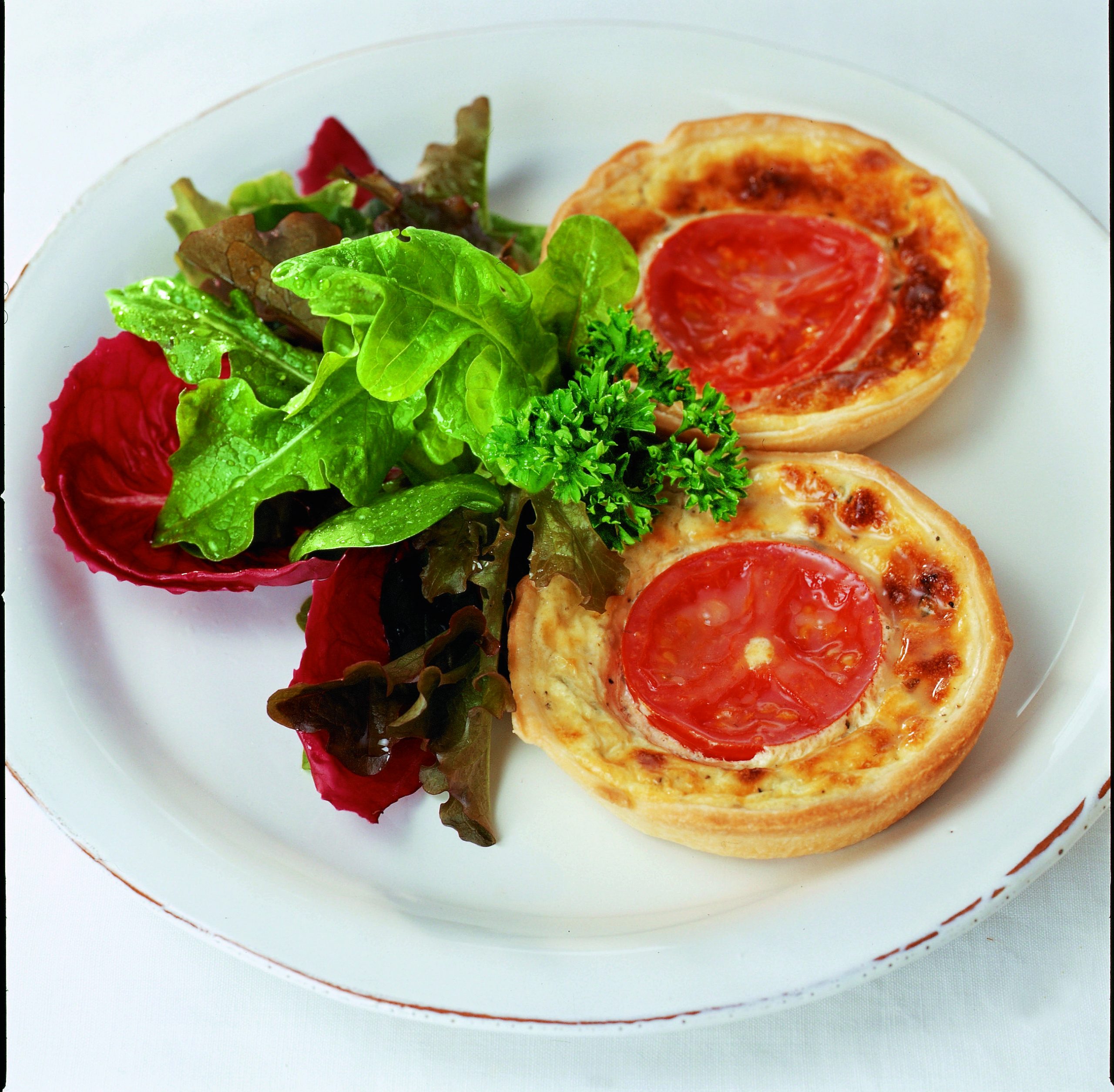 Frischkäse-Kräuter-Tartelettes