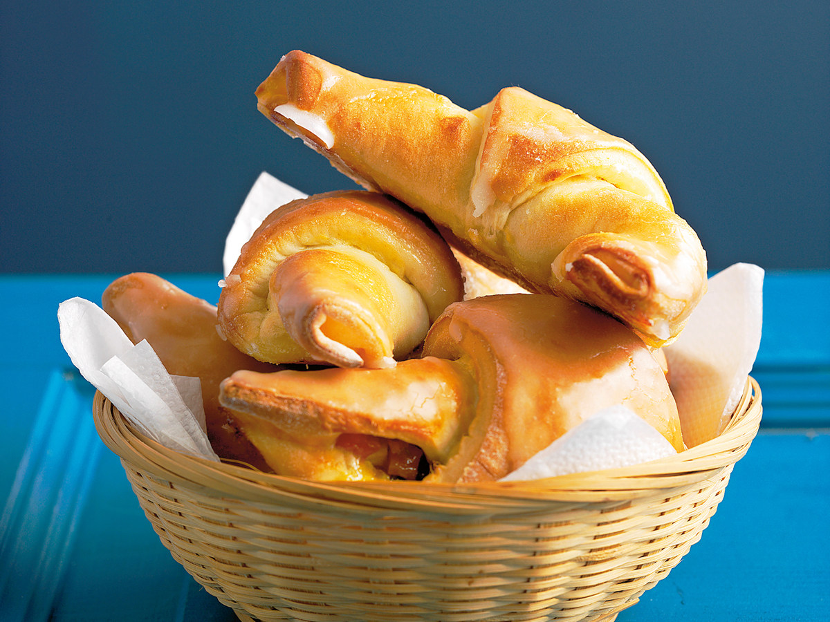 Croissants aux fruits