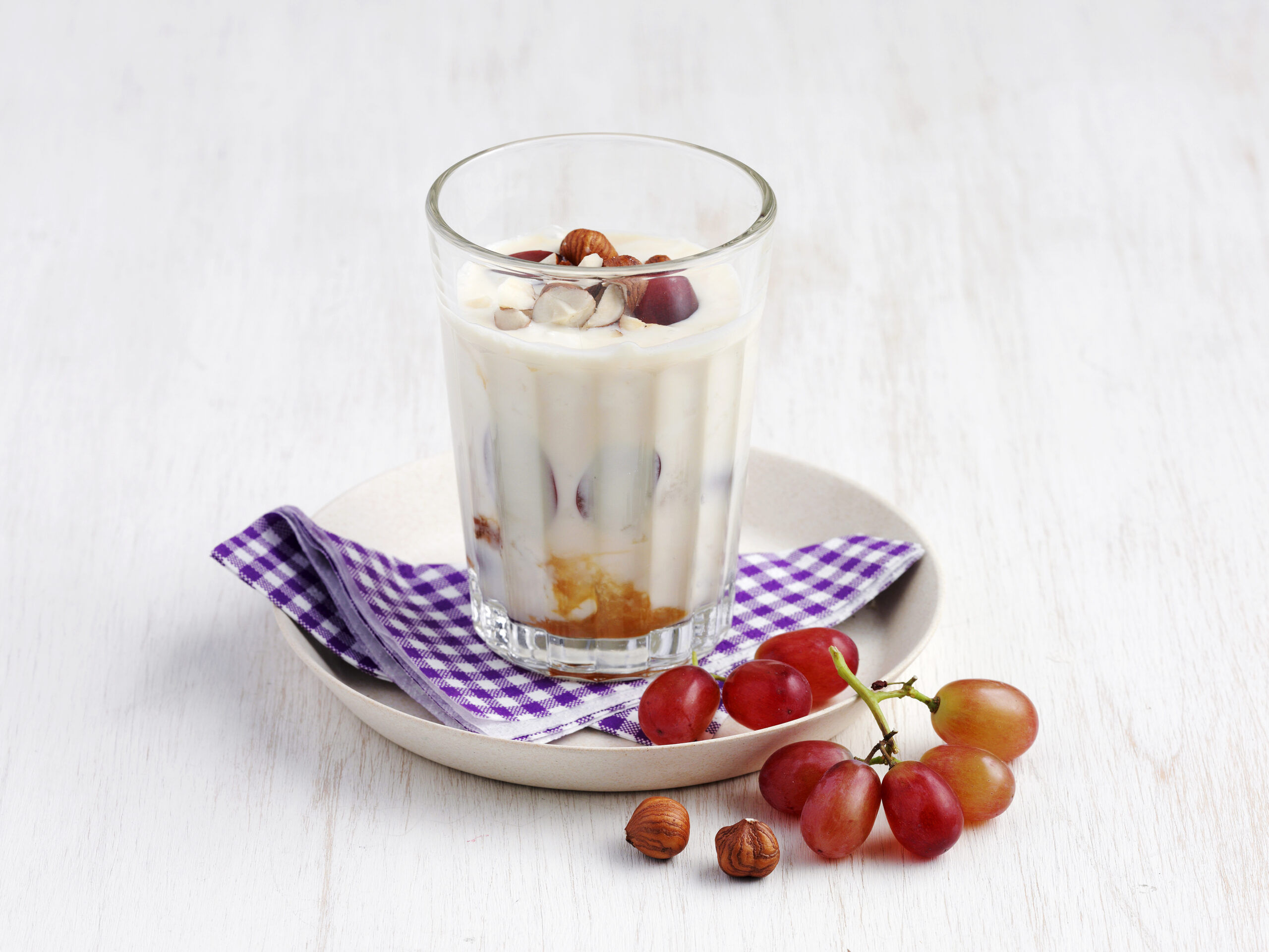 Séré à boire aux fruits et aux noisettes
