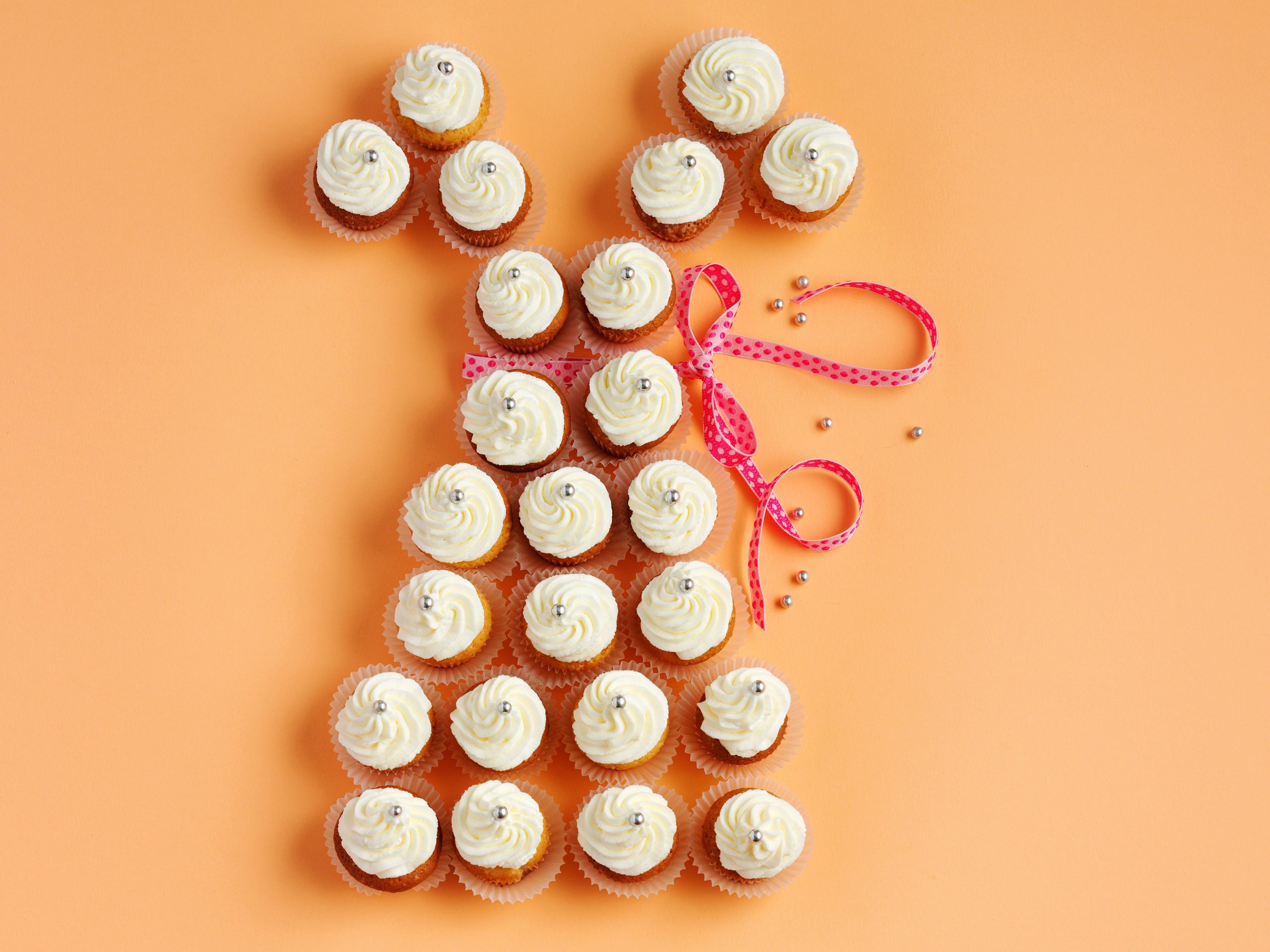 Robe de princesse en cupcakes