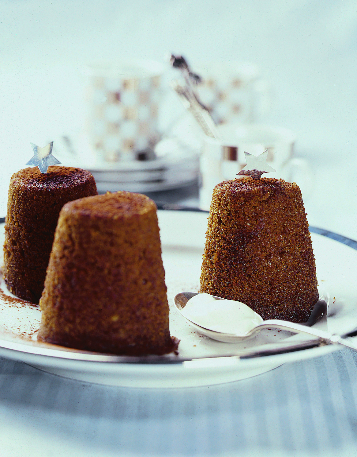 Gedämpfte Cappuccino-Kuchen