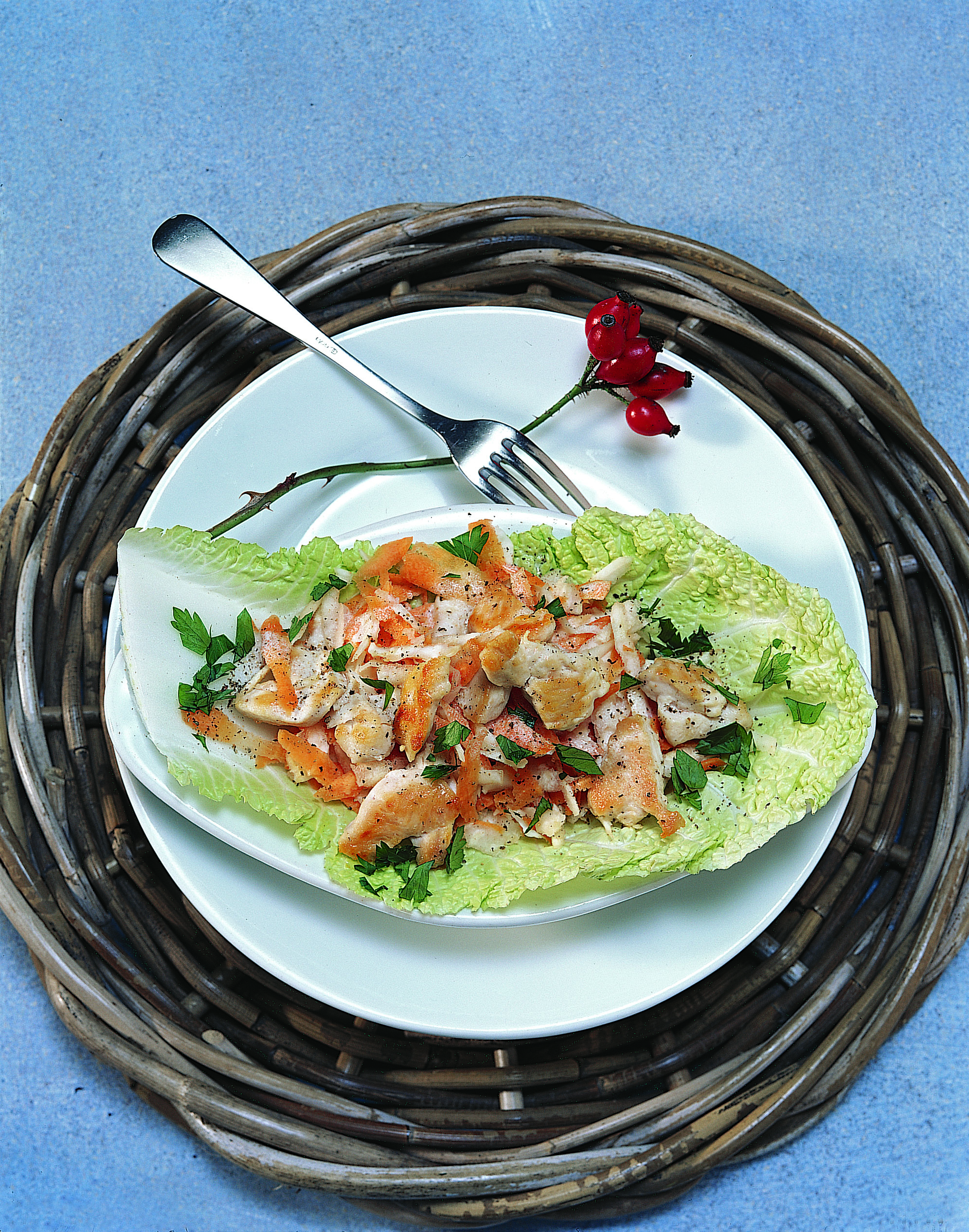 Salade de volaille et de carottes