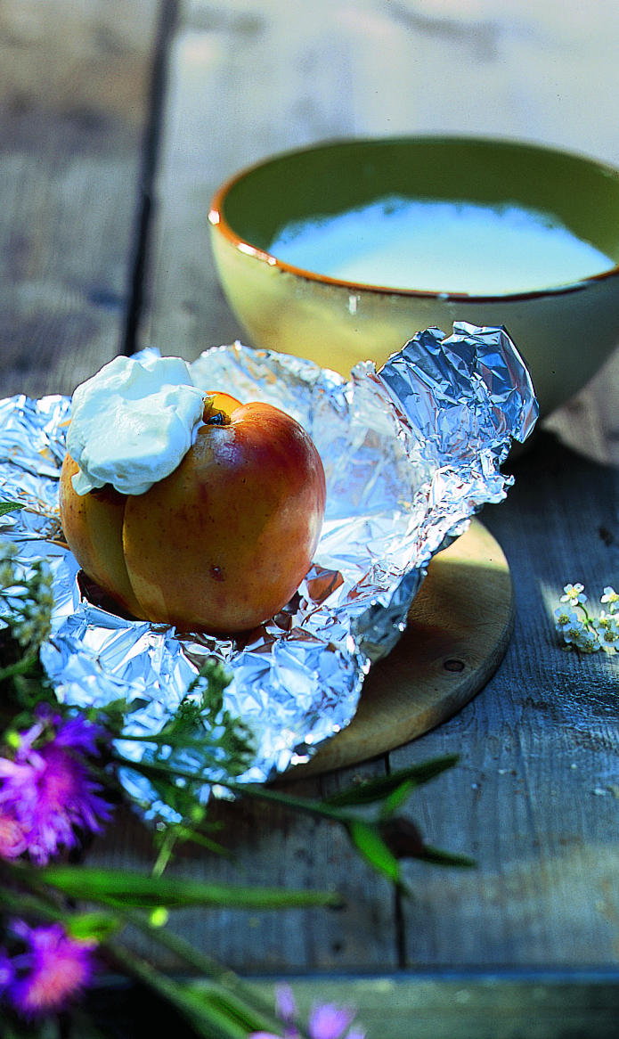 Pommes fourrées aux fruits secs