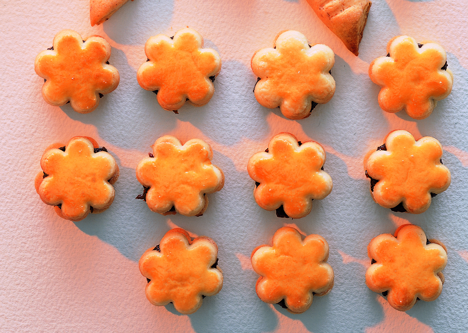 Biscuits fourrés aux poires