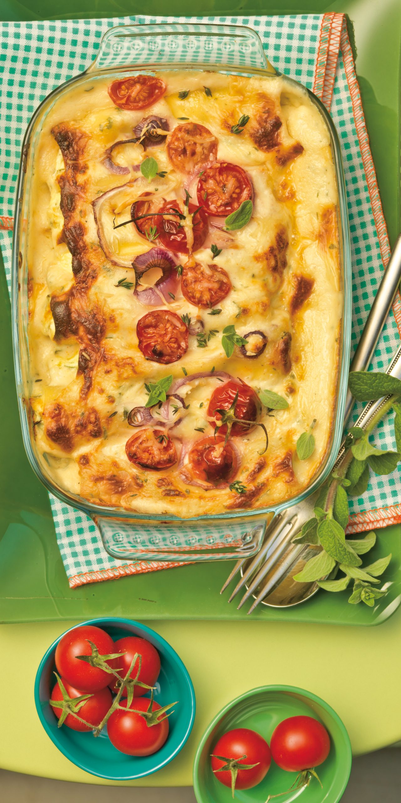 Gefüllte Cannelloni mit Spinat und Quark