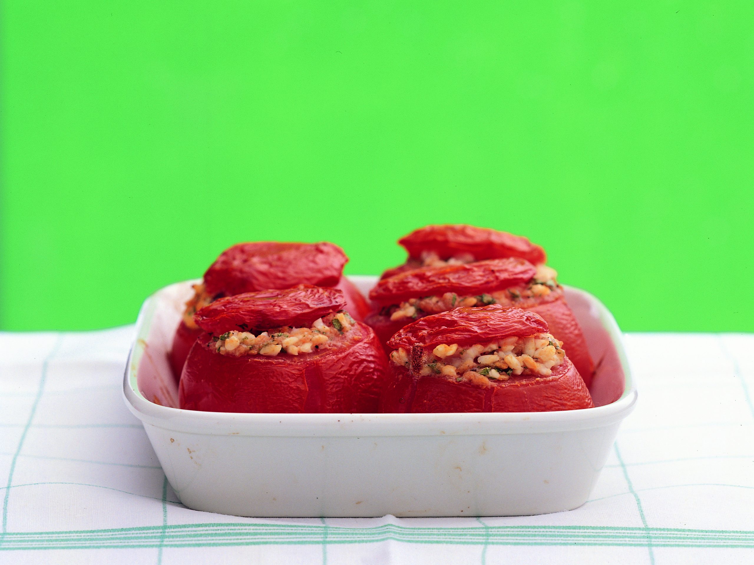 Tomates farcies au riz