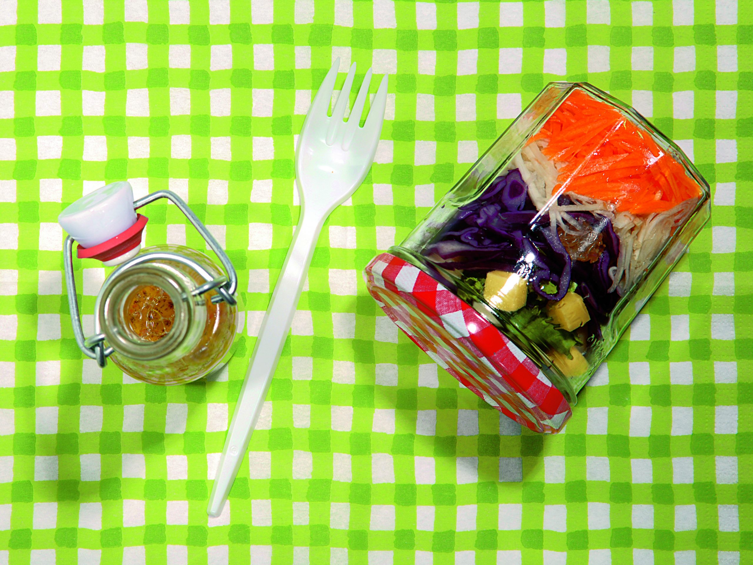 Salade mêlée à emporter