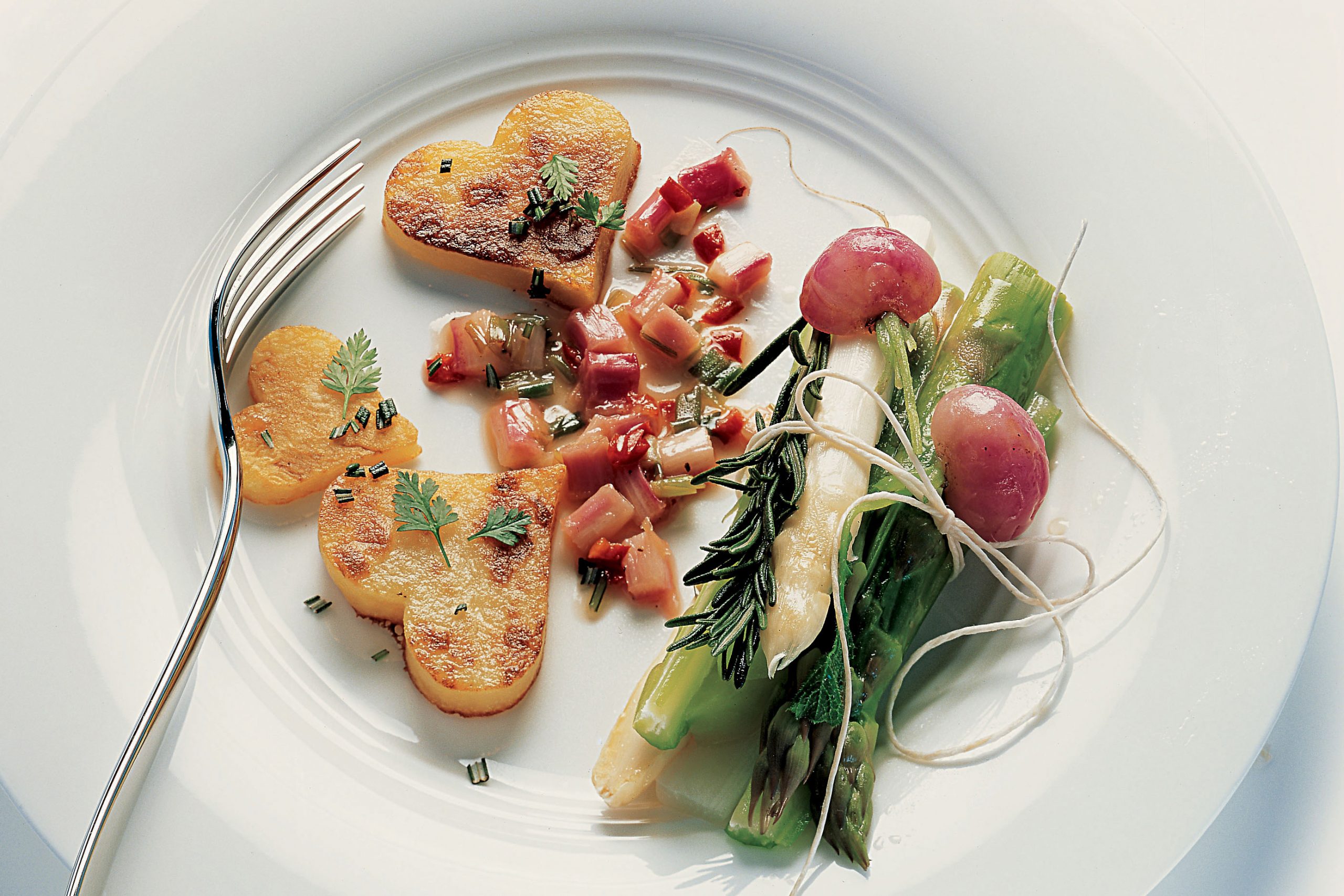 Fagots de légumes et coeurs de pommes de terre
