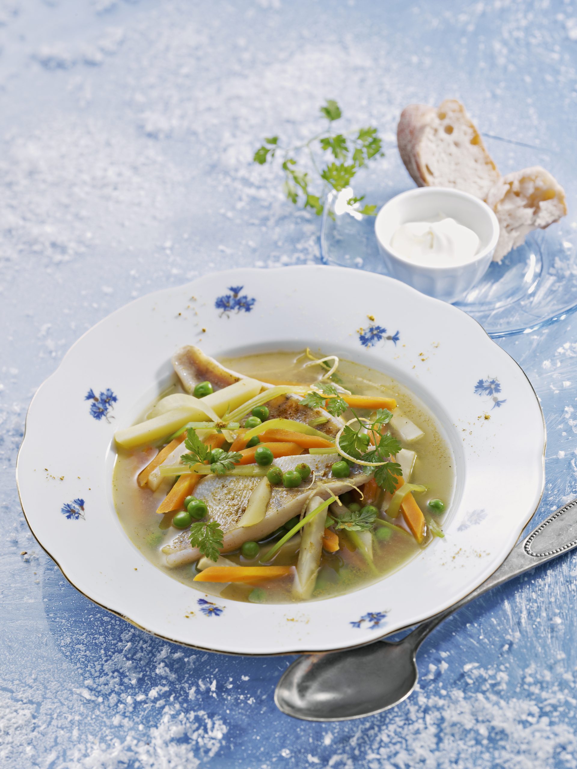 Curry de poisson et de légumes
