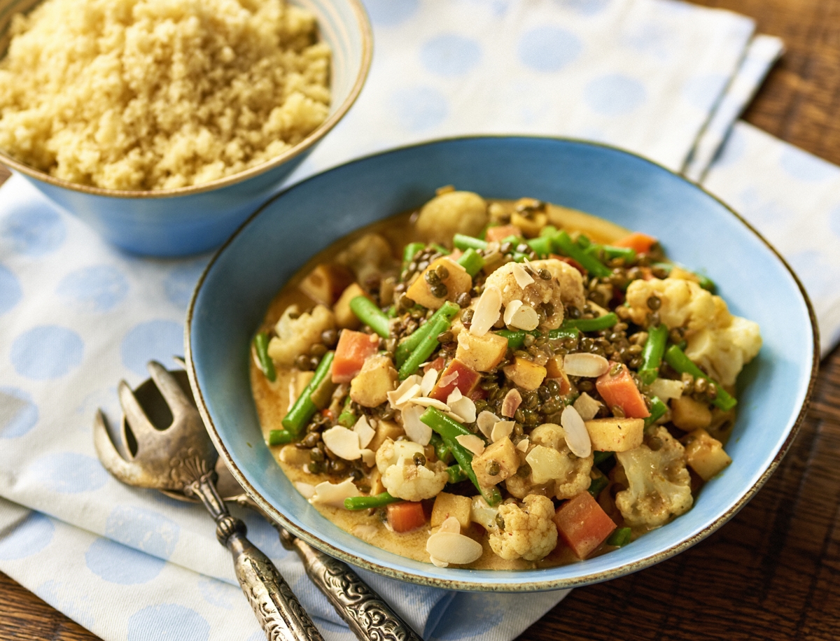 Gemüse-Linsen-Curry