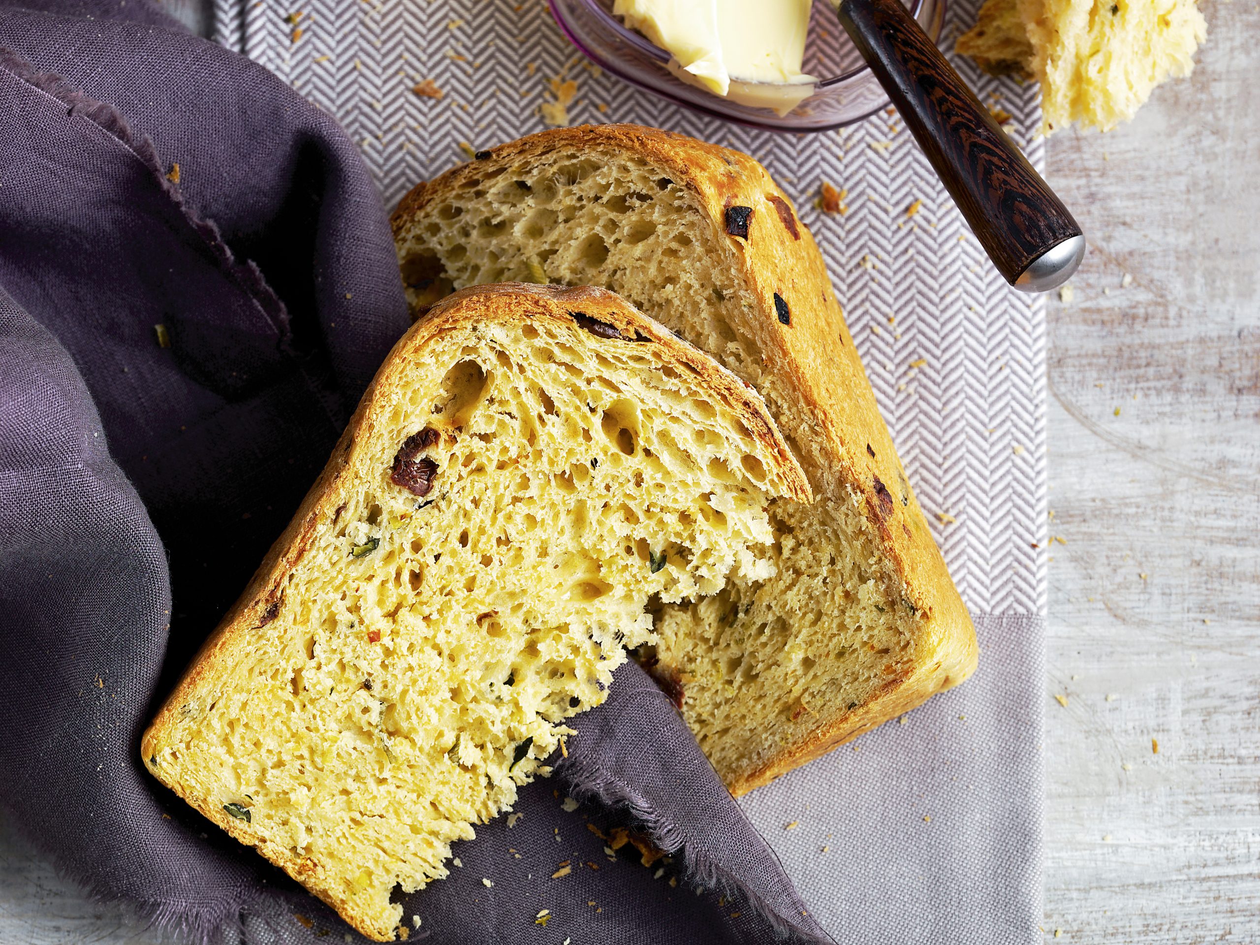 Panettone aux légumes