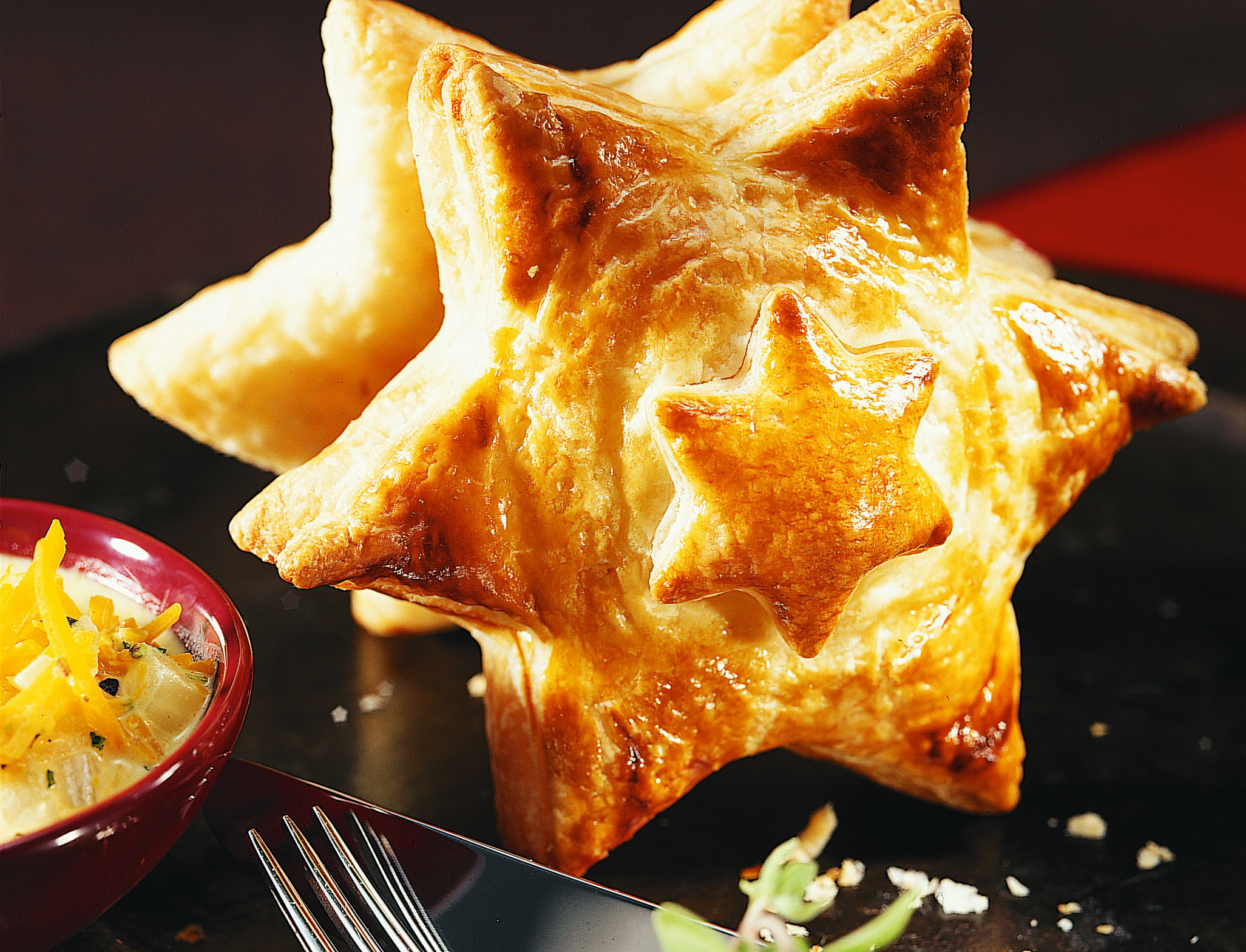 Étoiles farcies aux légumes