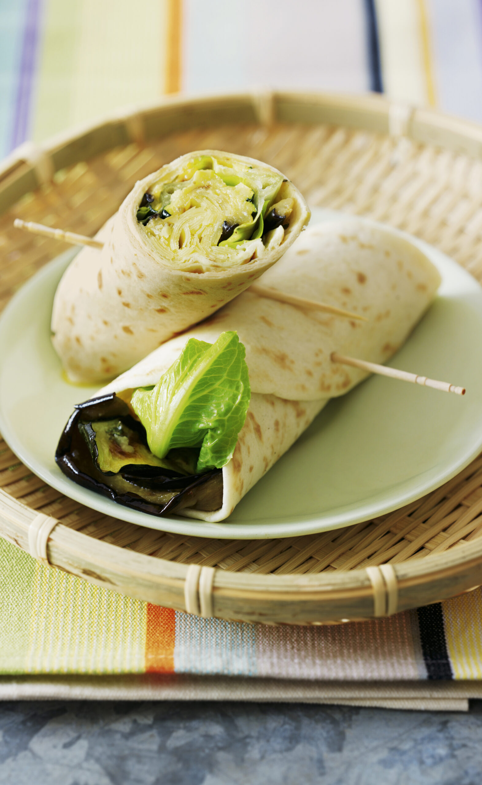 Gemüse-Wraps