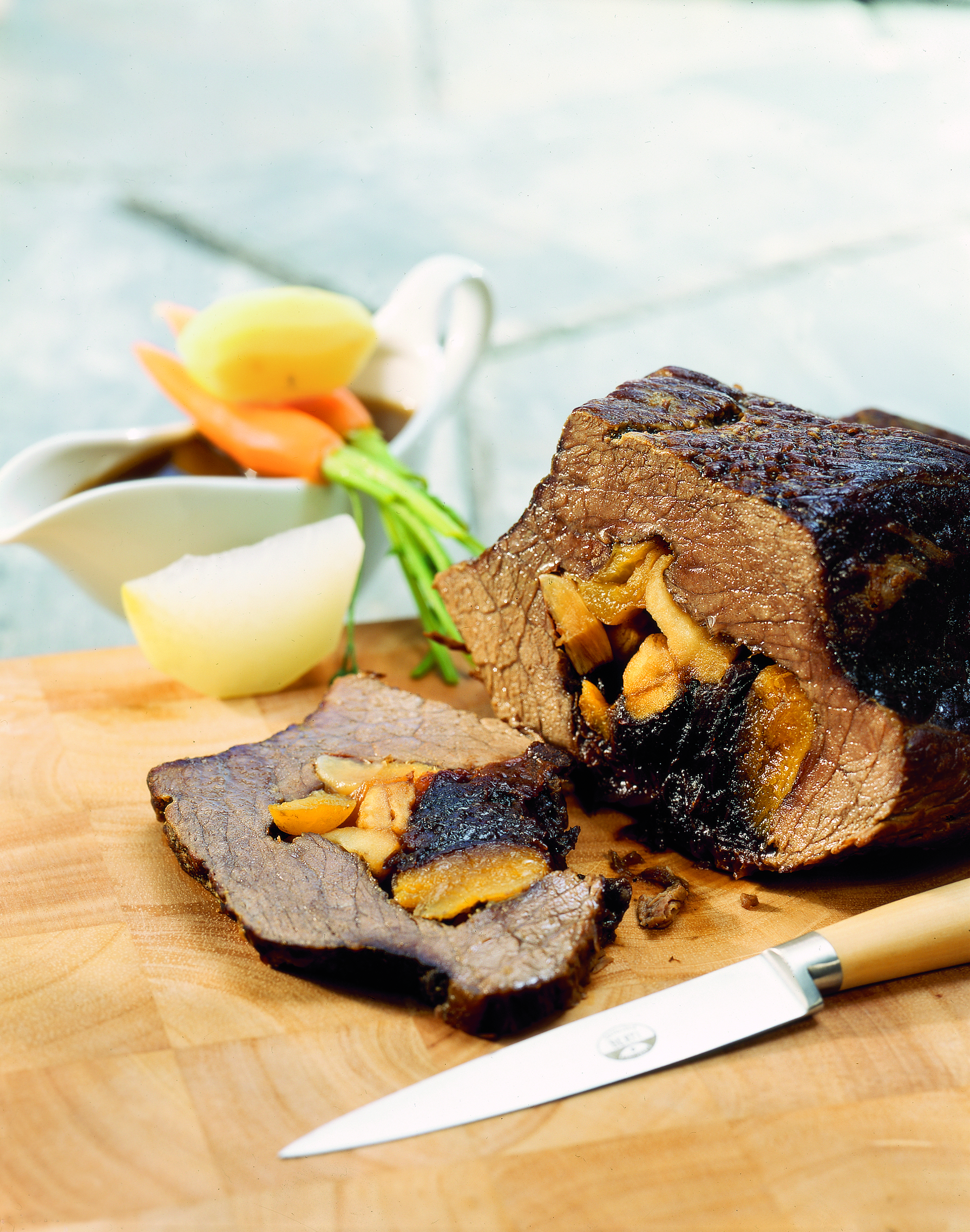 Geschmorter Dörrfruchtbraten
