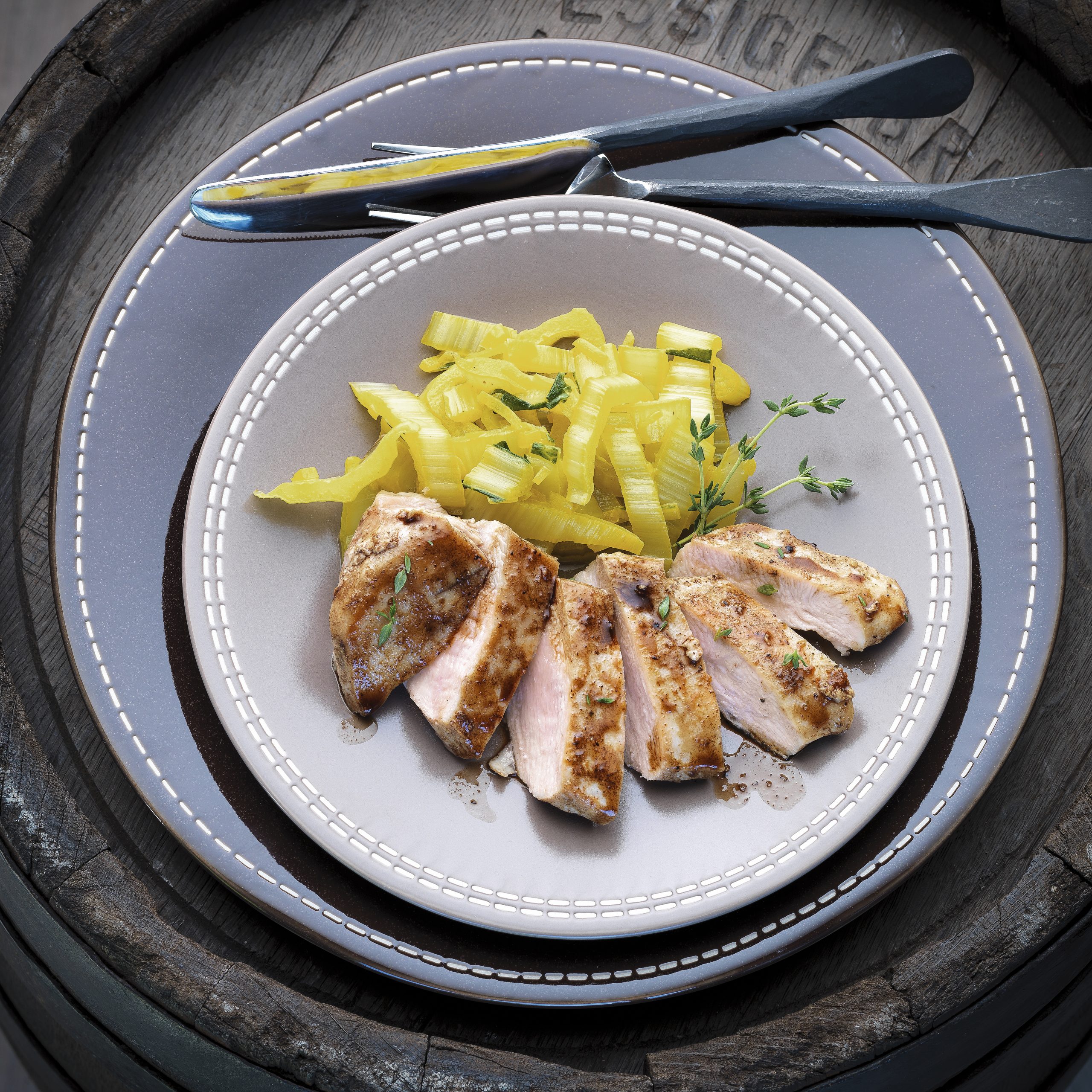 Blancs de poulet glacés