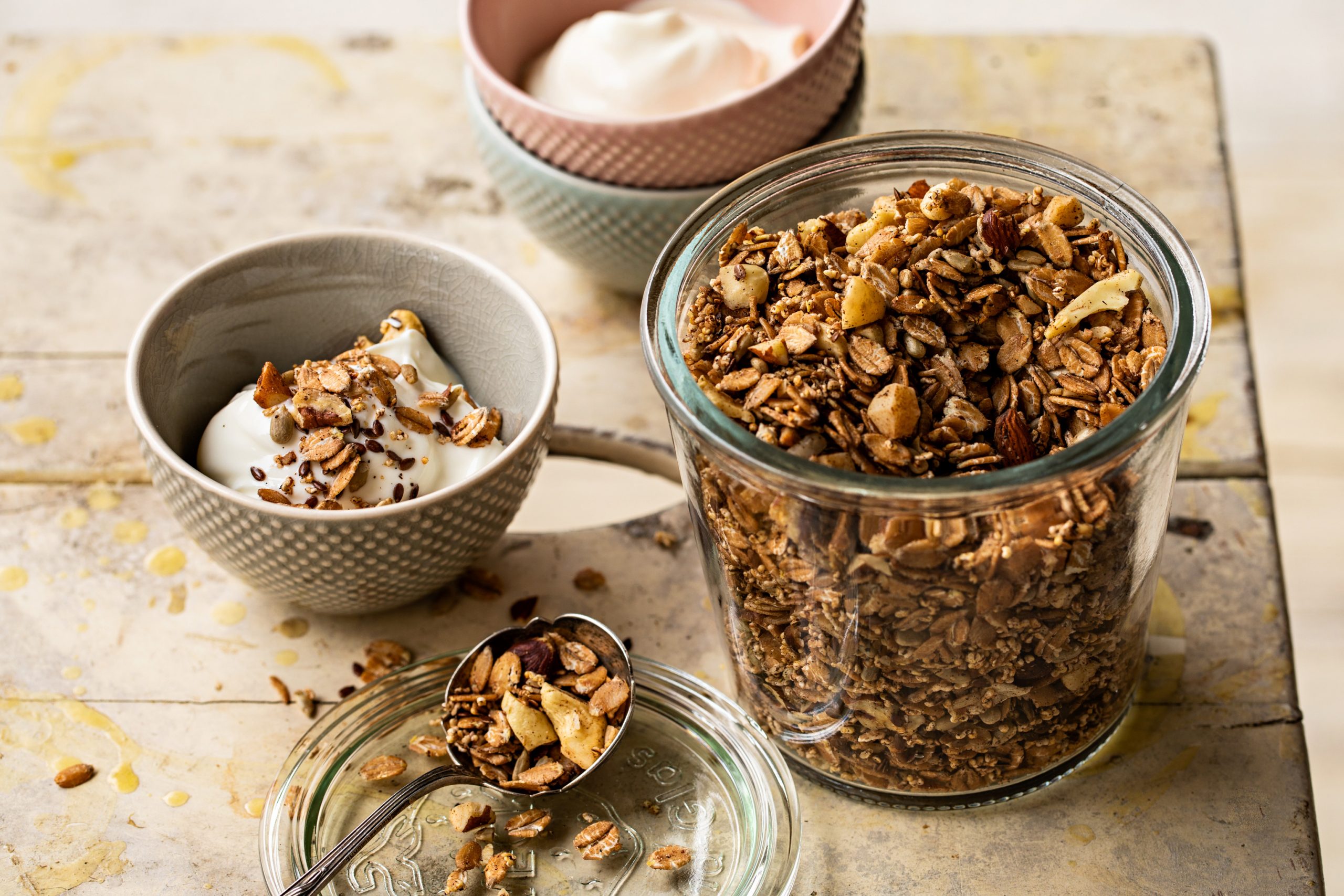 Granola à l'amarante