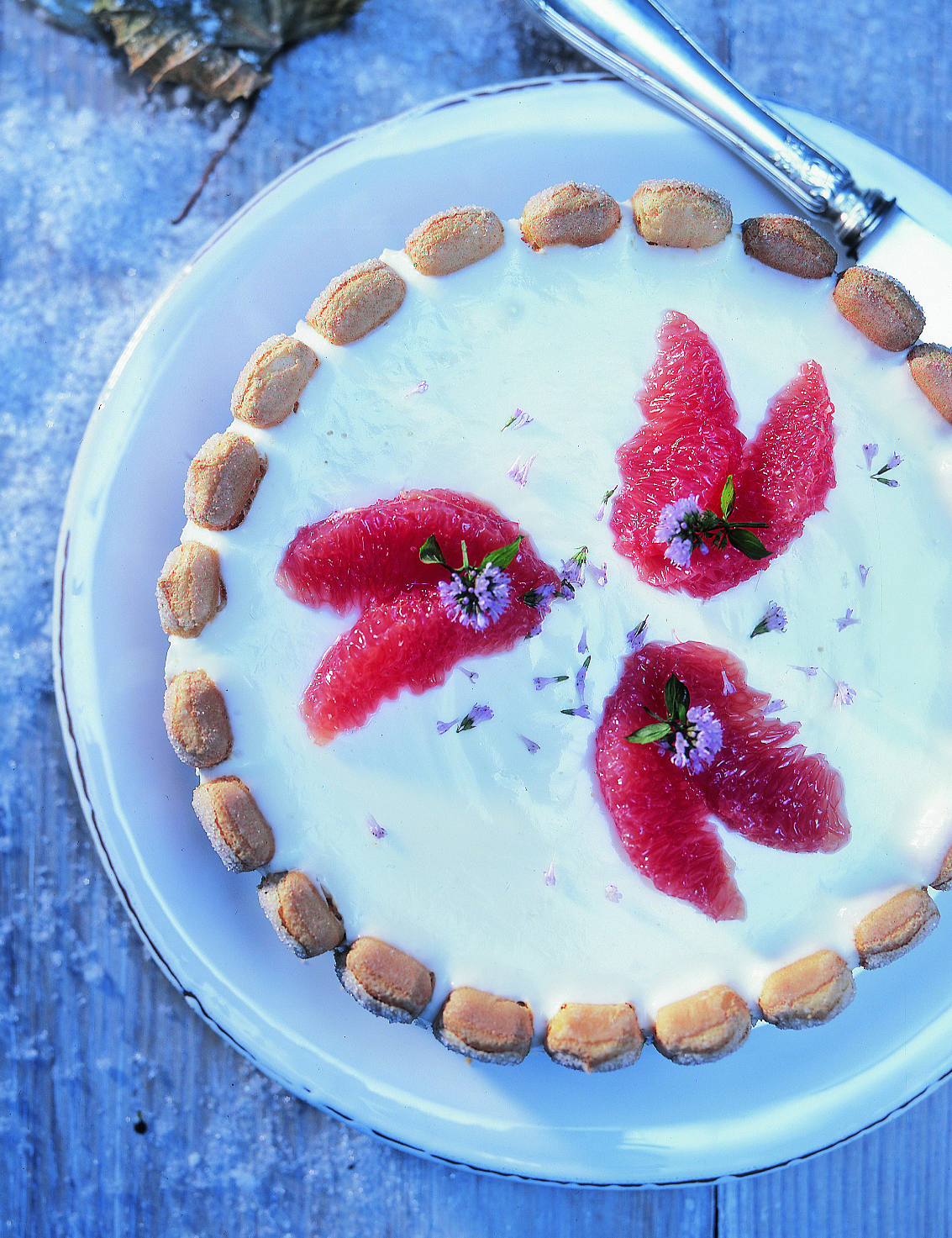 Grapefruit-Quarkkuchen