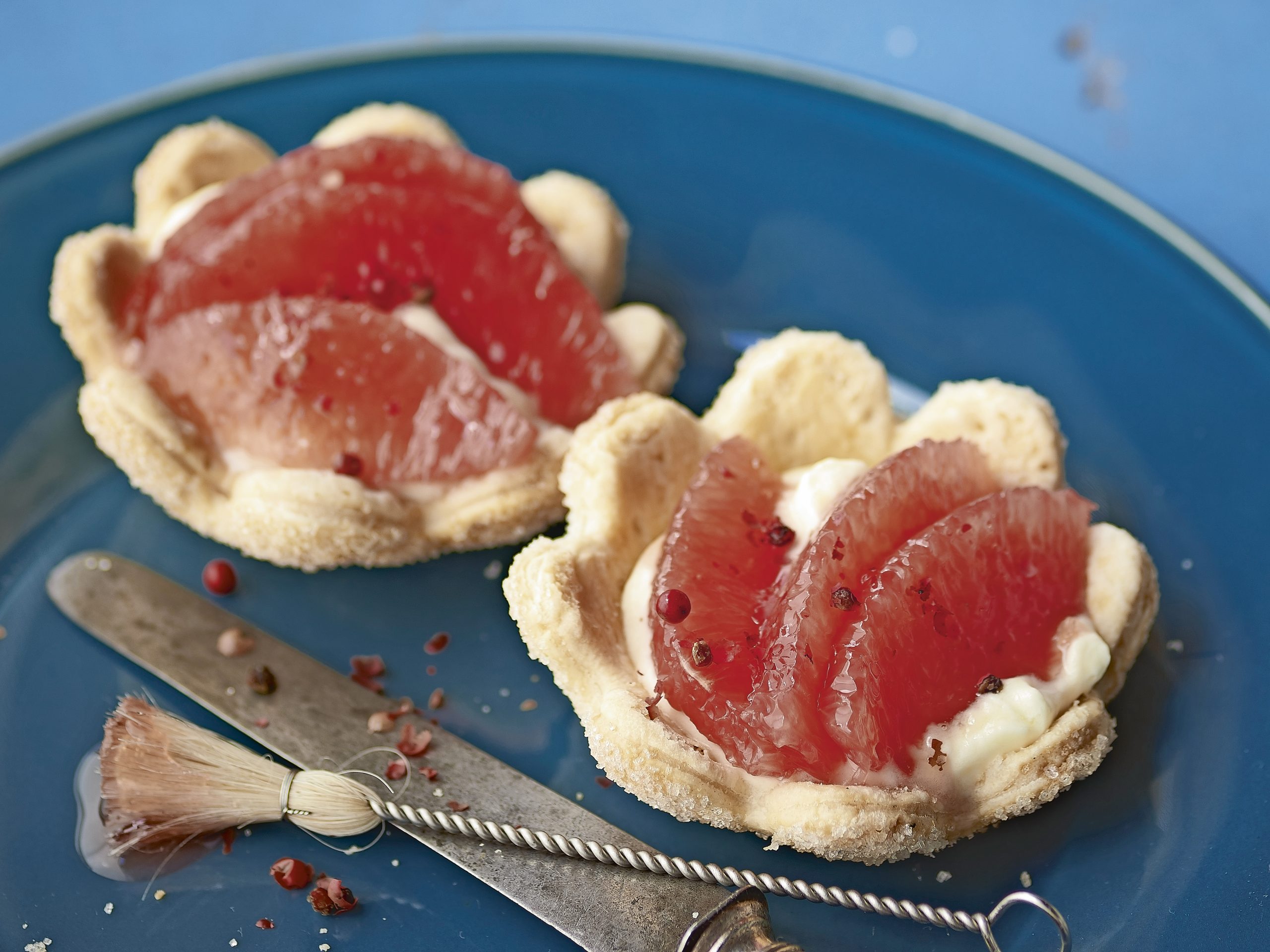 Grapefruit-Törtchen