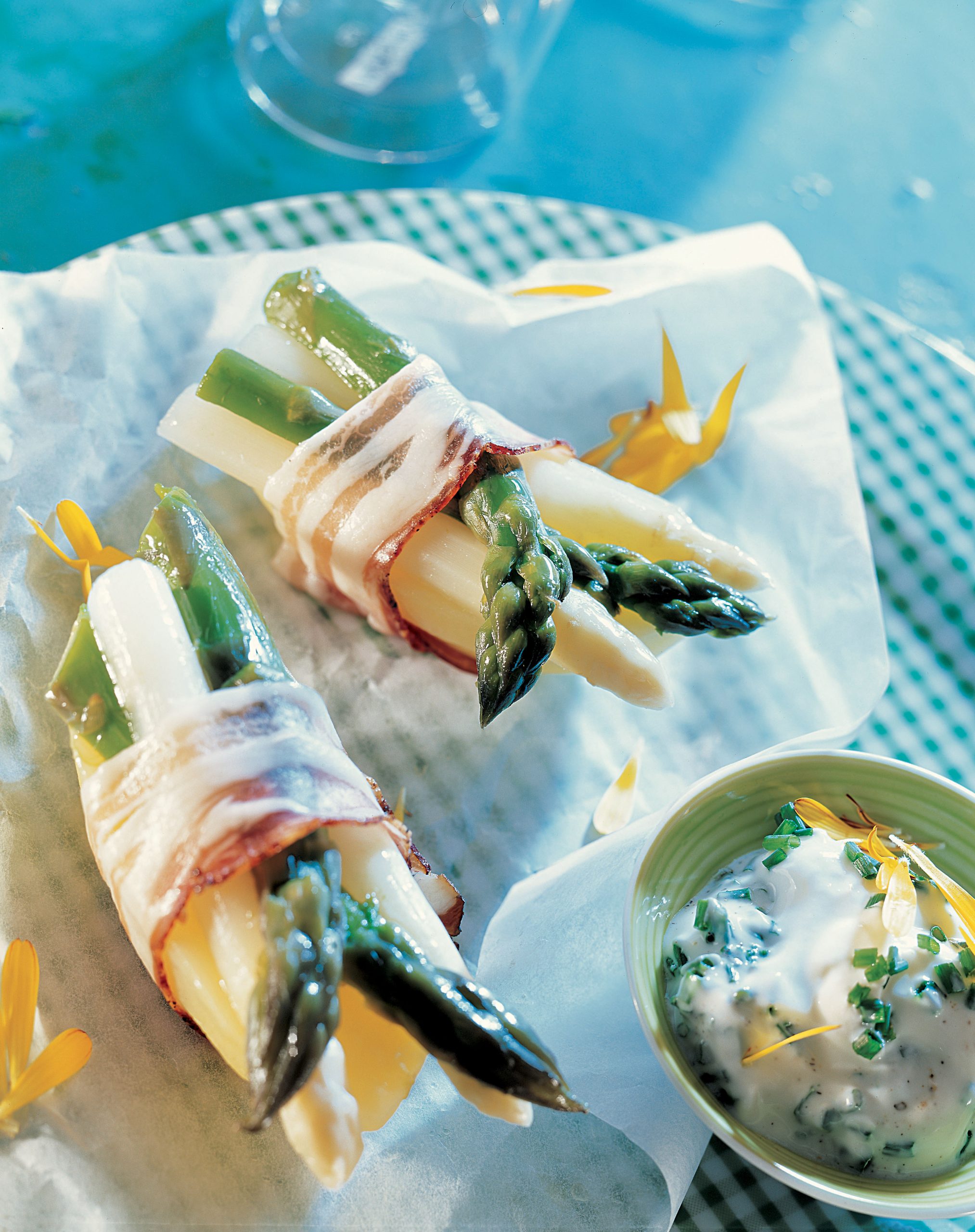 Gratinierte Spargel-Kartoffel-Päckli