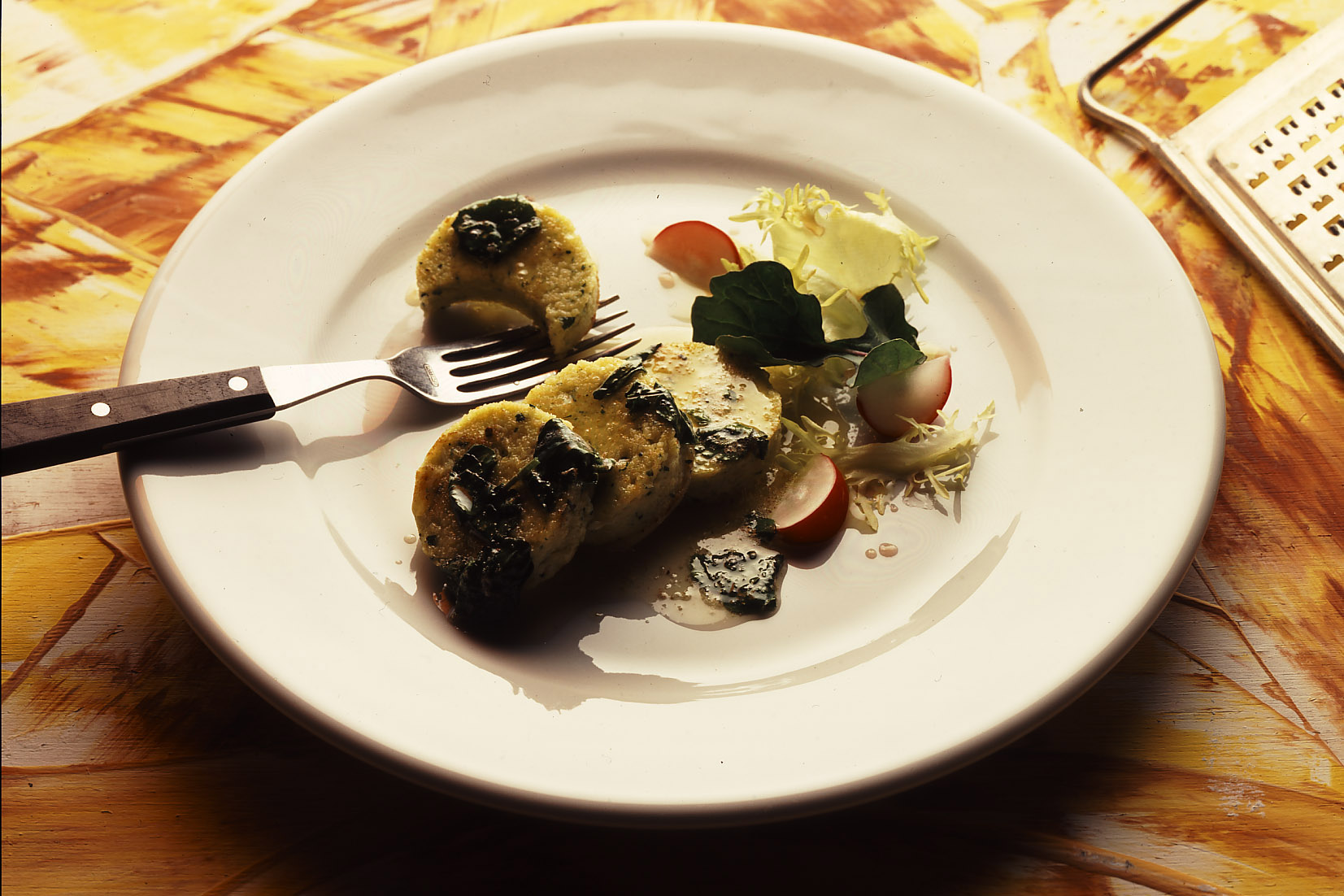 Griess-Gnocchi mit Kresse