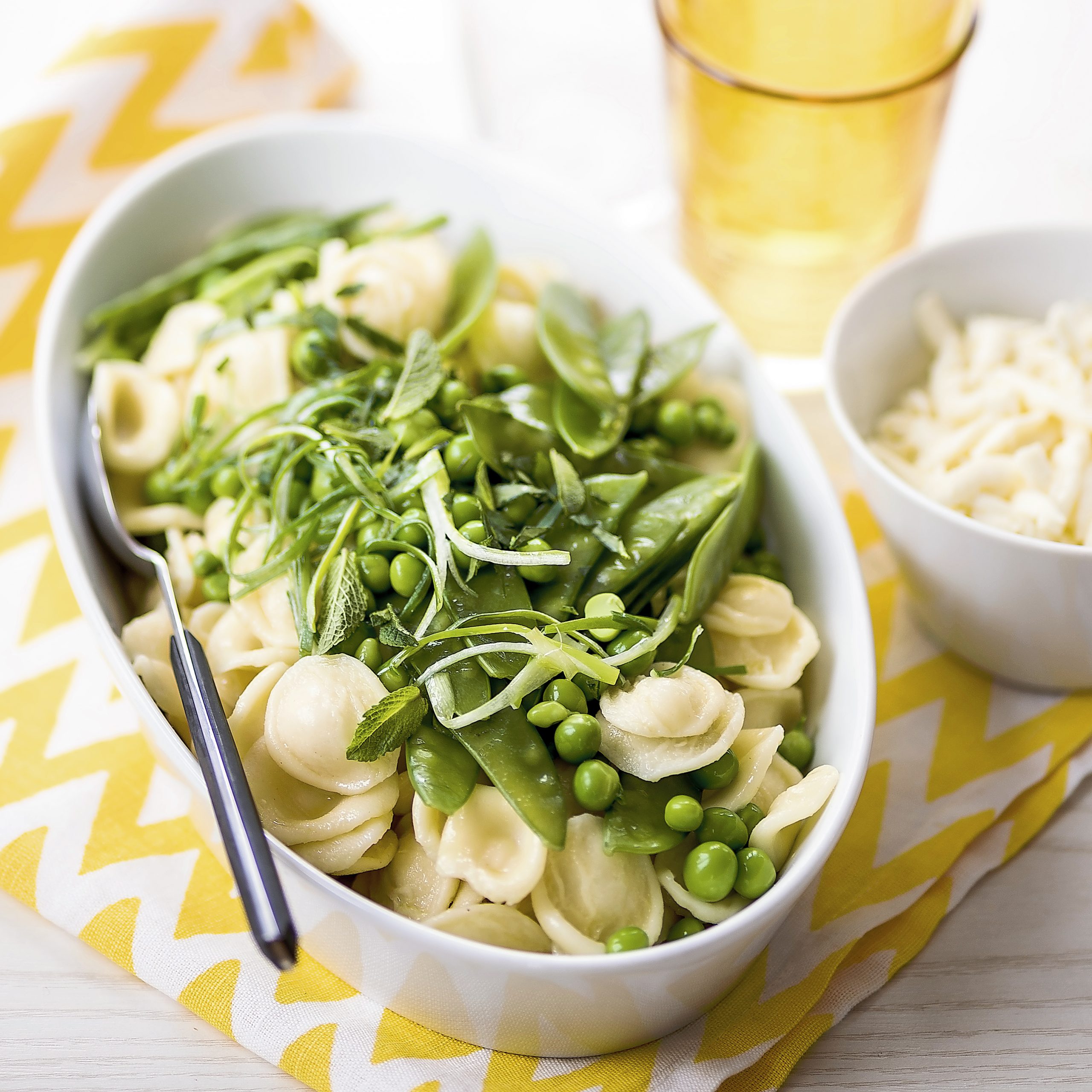 Grüne Orecchiette