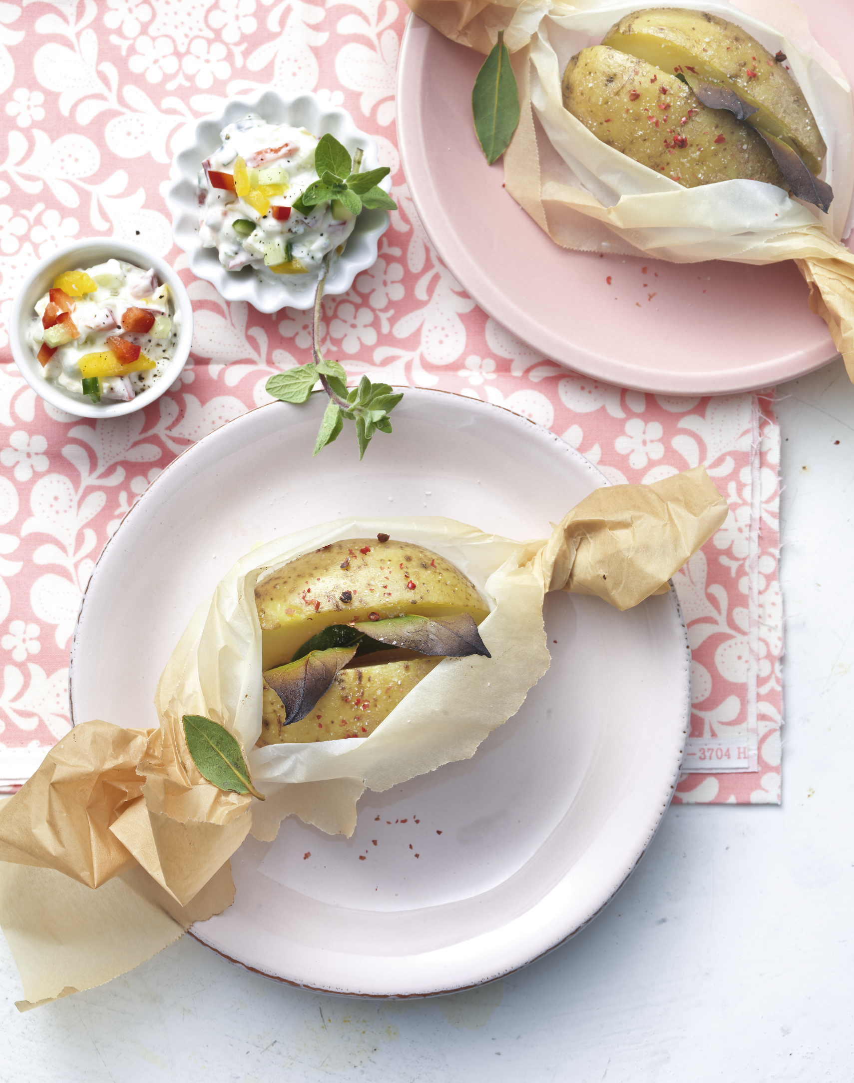 Gschwellti mit Ratatouille-Quark