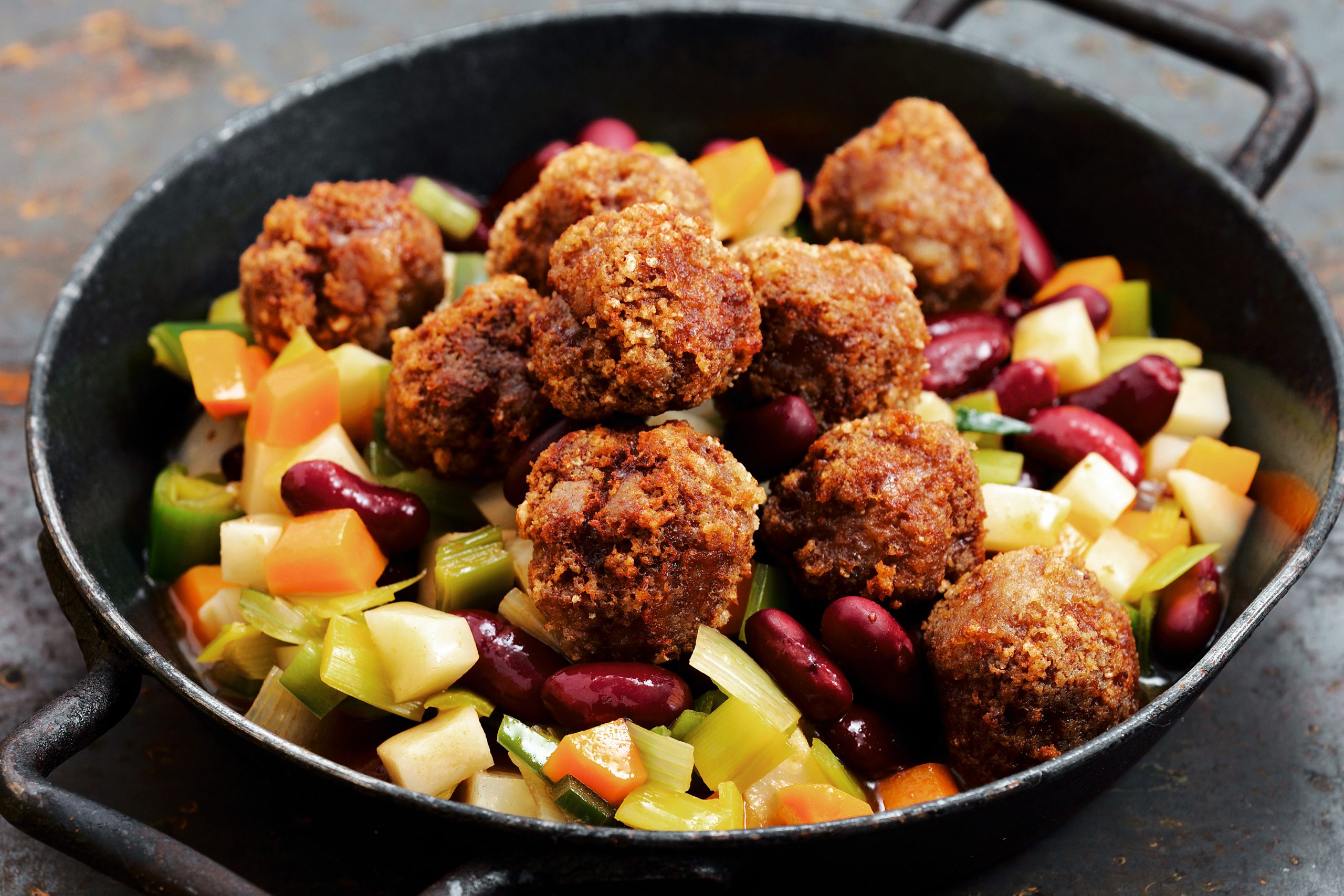 Casserole de boulettes