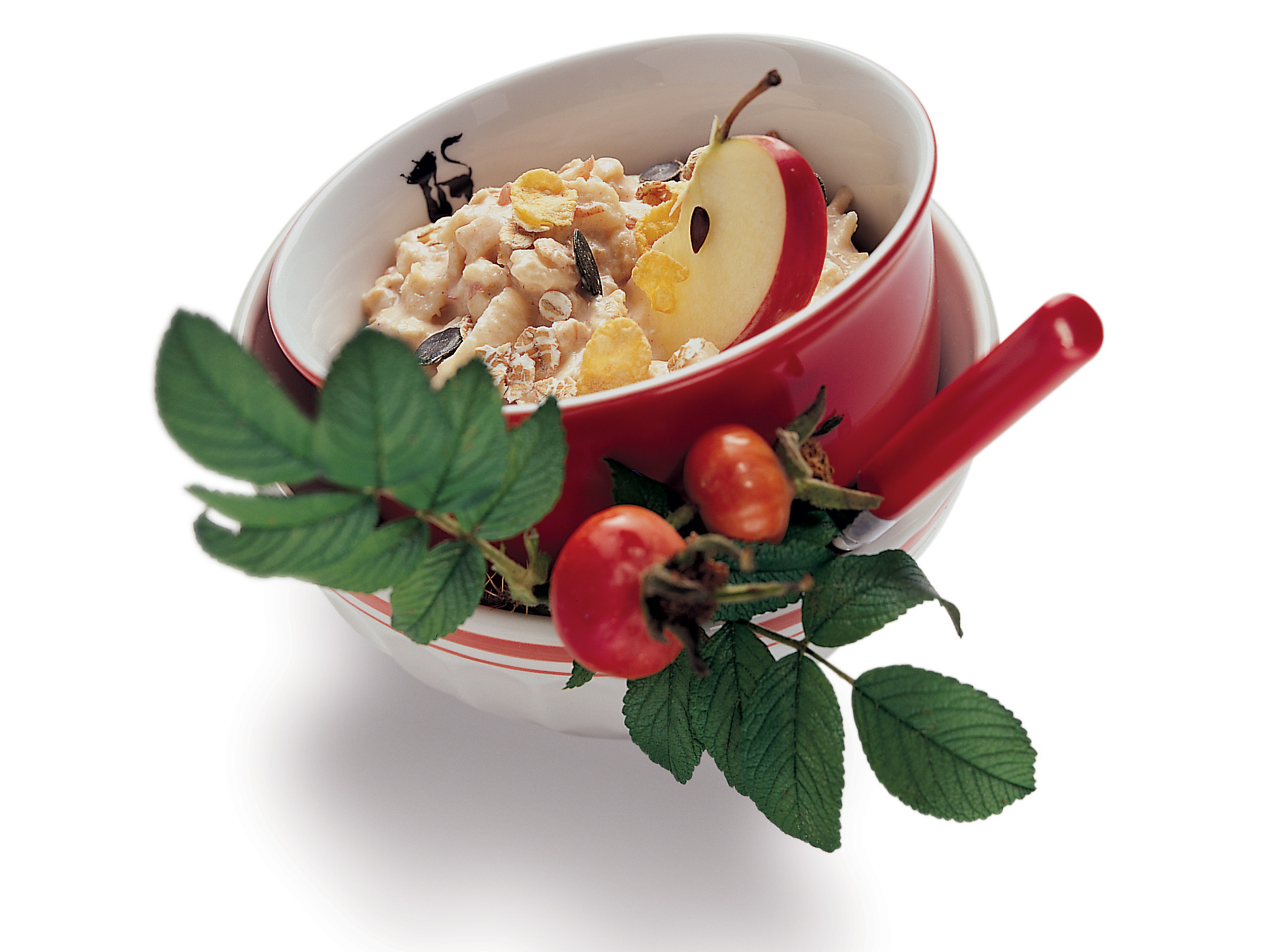 Hagebutten-Quark-Müesli