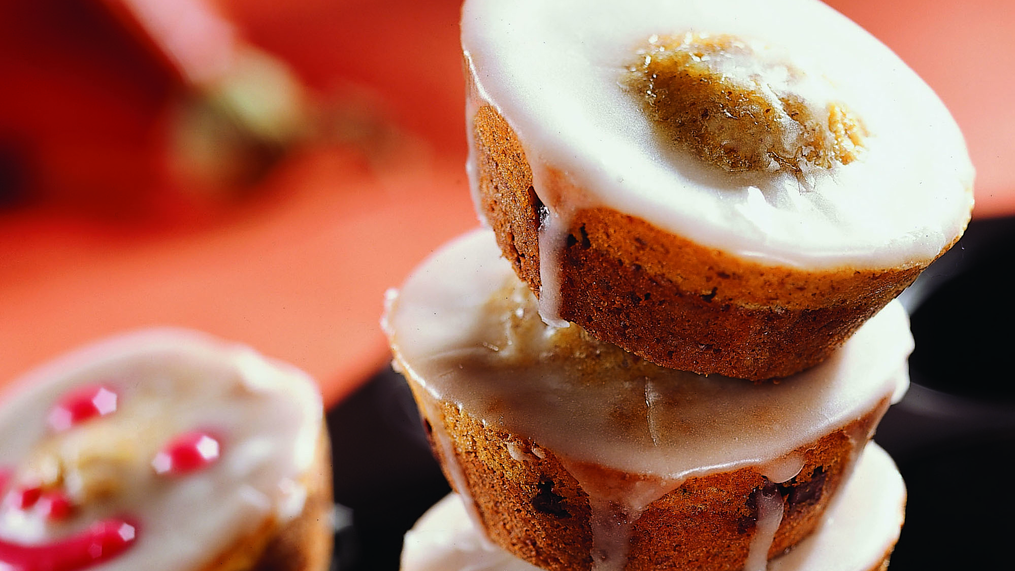 Muffins d'Halloween (muffins à la courge et aux noisettes)