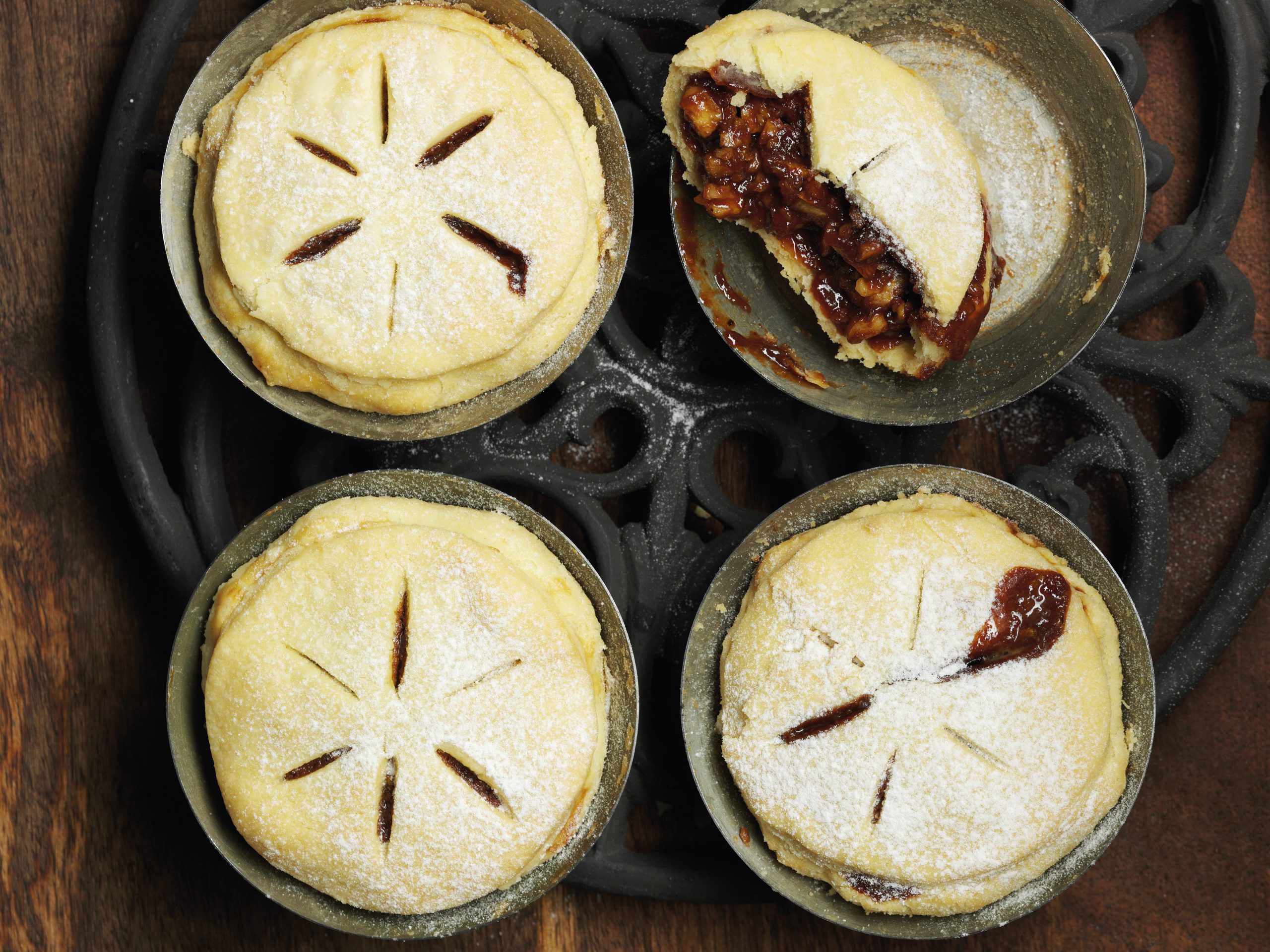Haselnuss-Kaffee-Pies