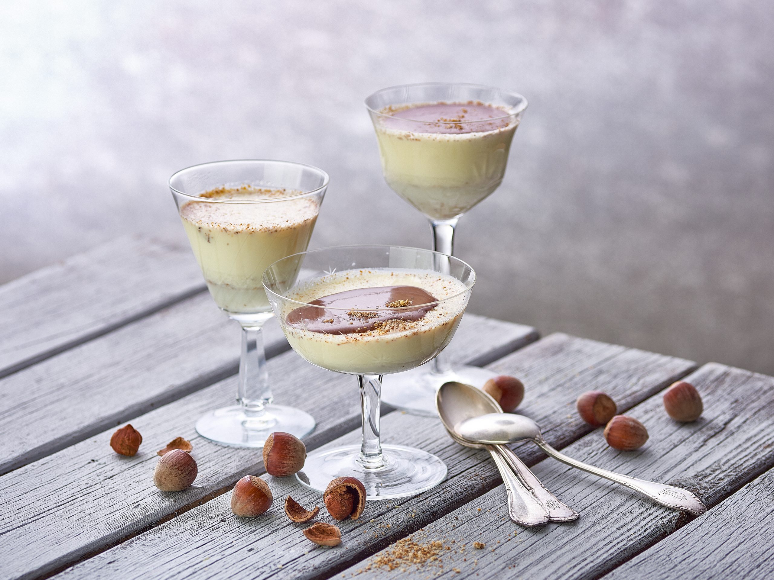 Haselnuss-Panna-cotta