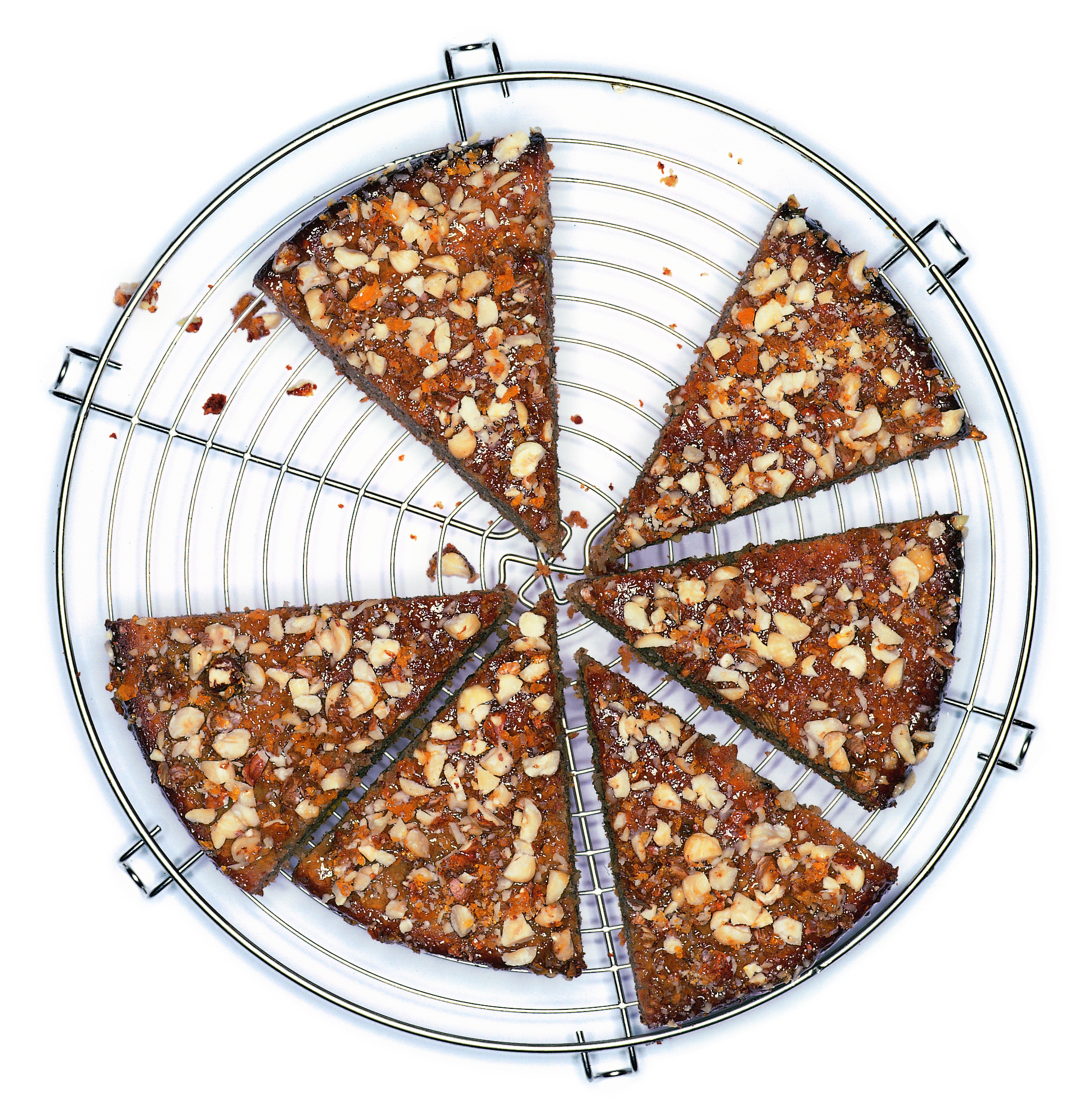 Tarte à la noisette et au croquant