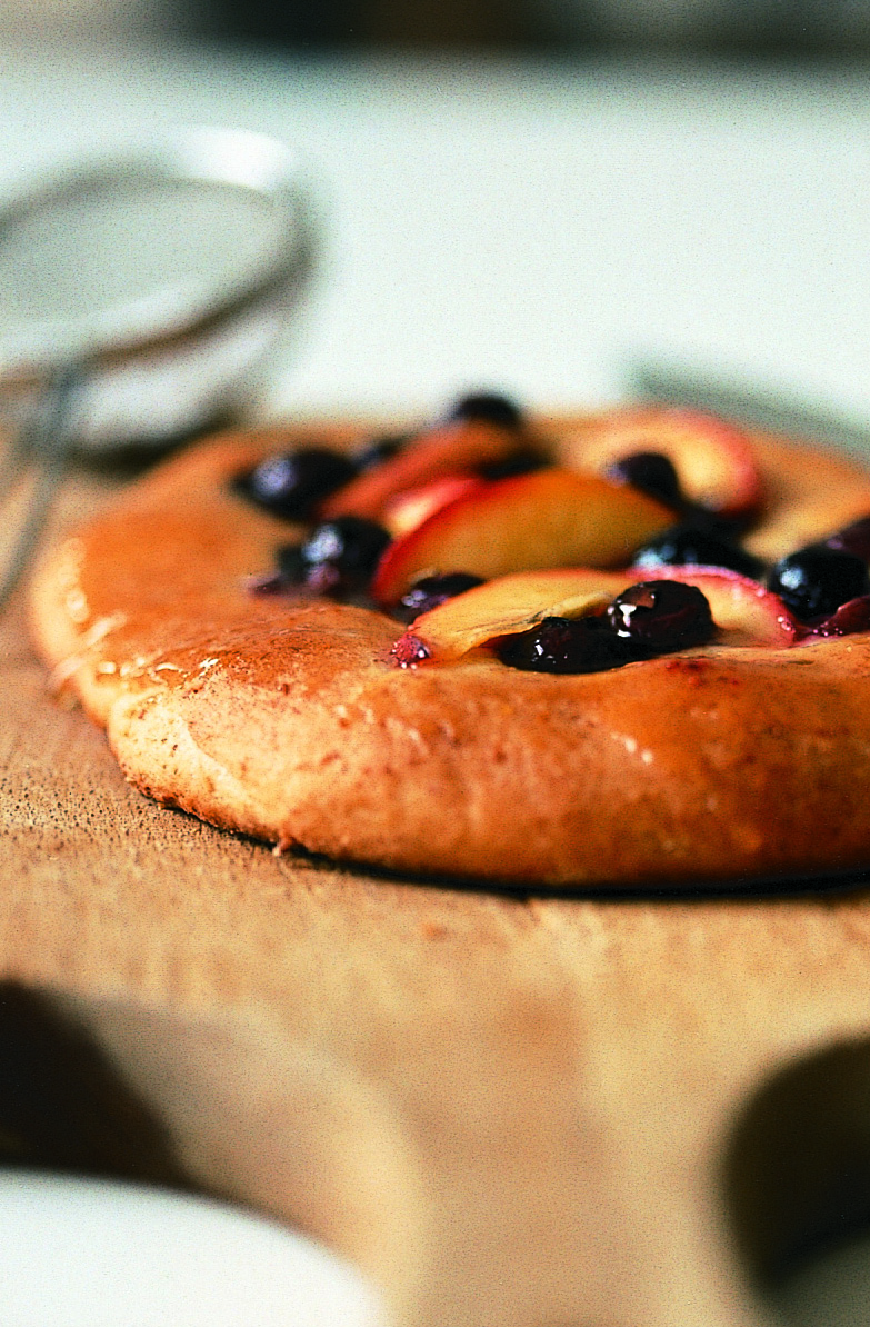 Fougasses aux myrtilles