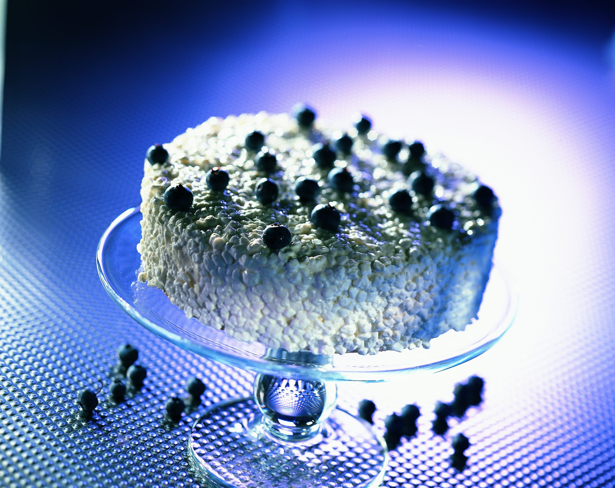 Heidelbeer-Quark-Torte