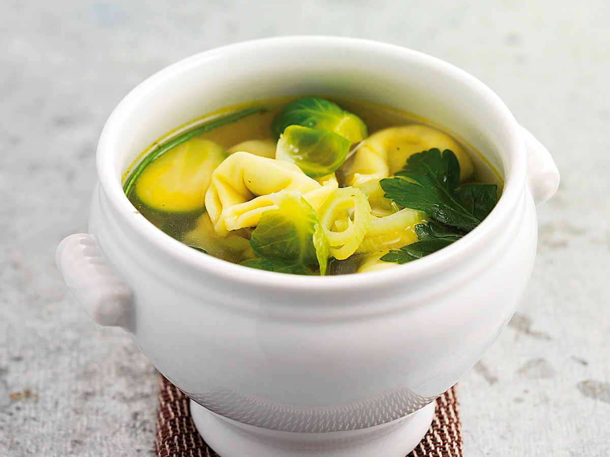 Potage aux légumes d'automne