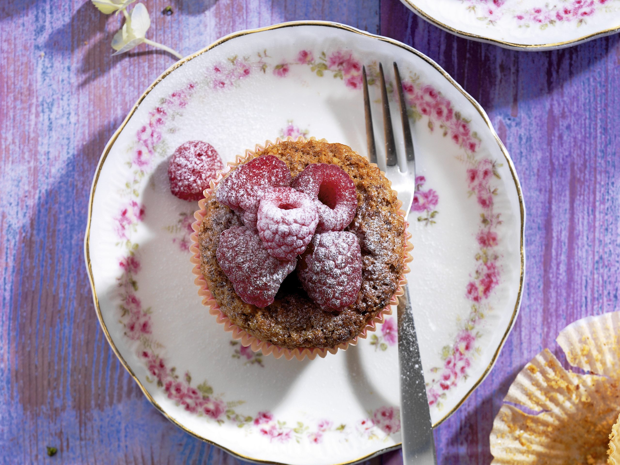 Himbeer-Linzer-Muffins