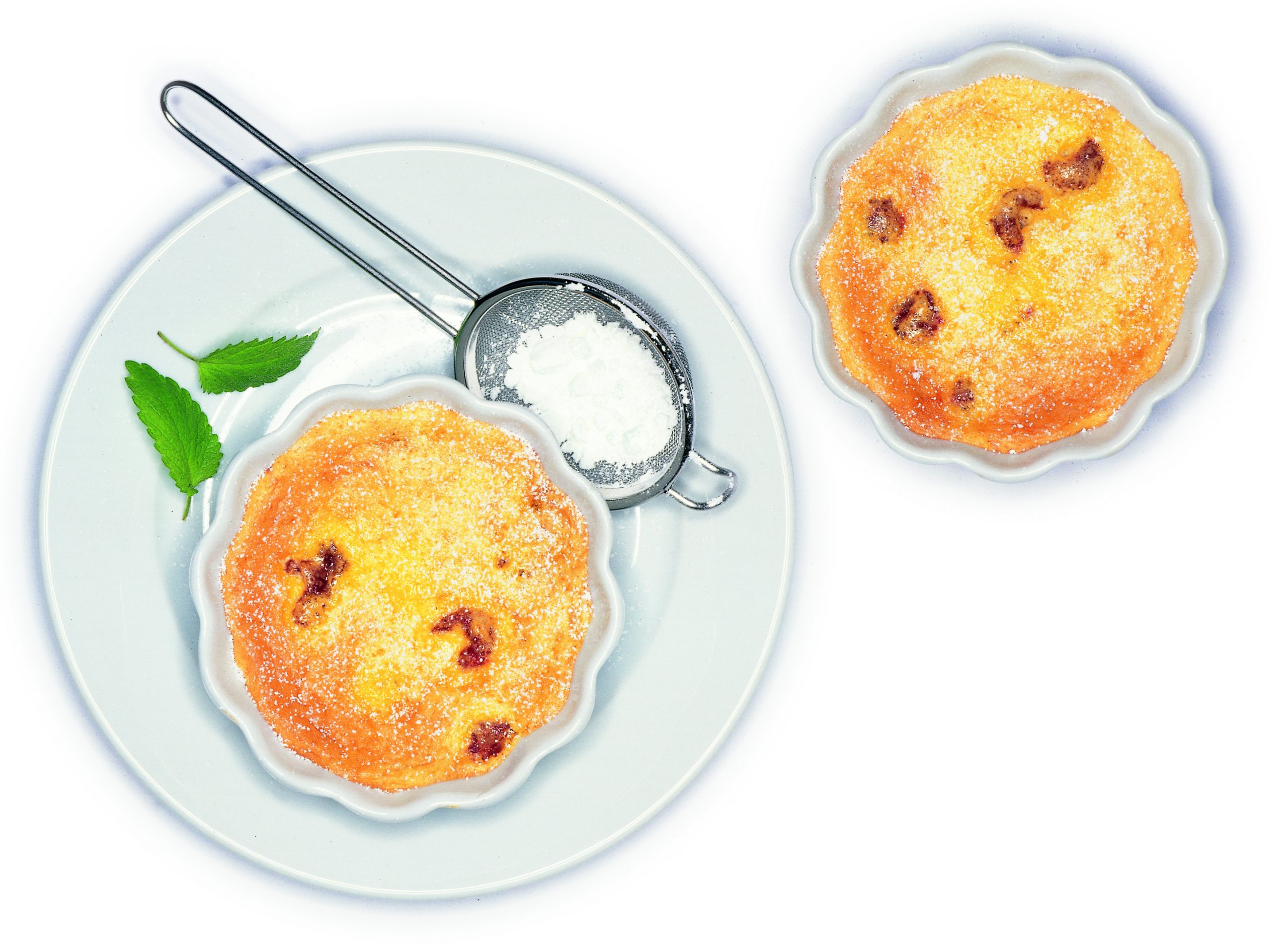 Himbeer-Mascarpone-Gratins mit Safran