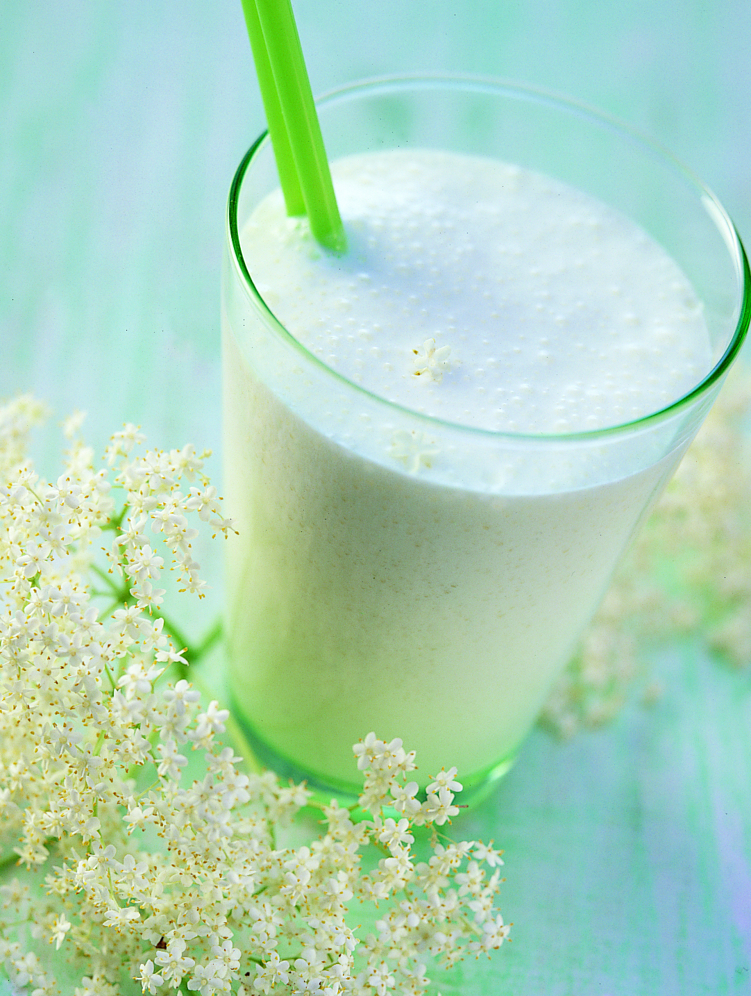Milkshake aux fleurs de sureau