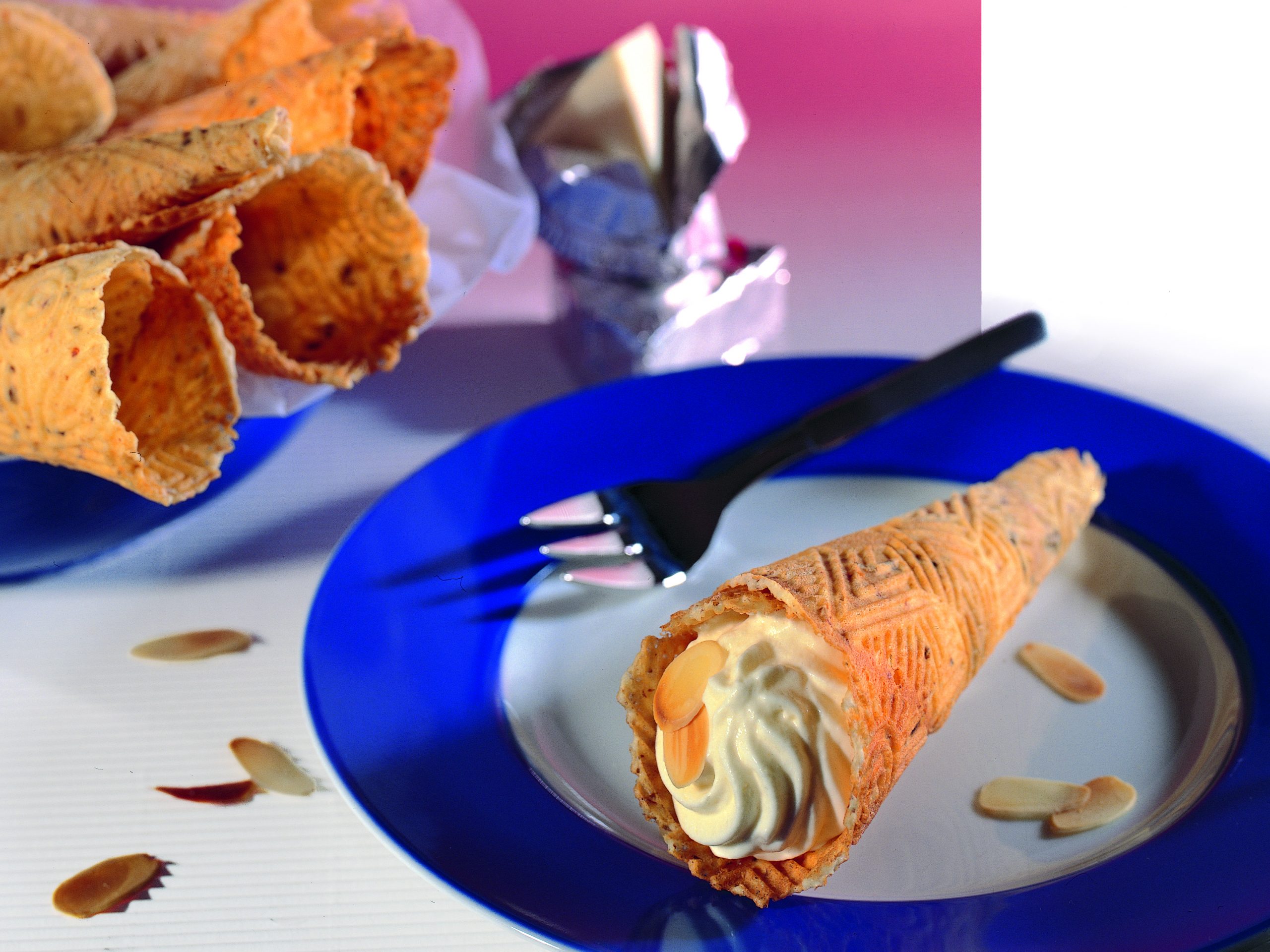 Honig-Bretzeli Cornets