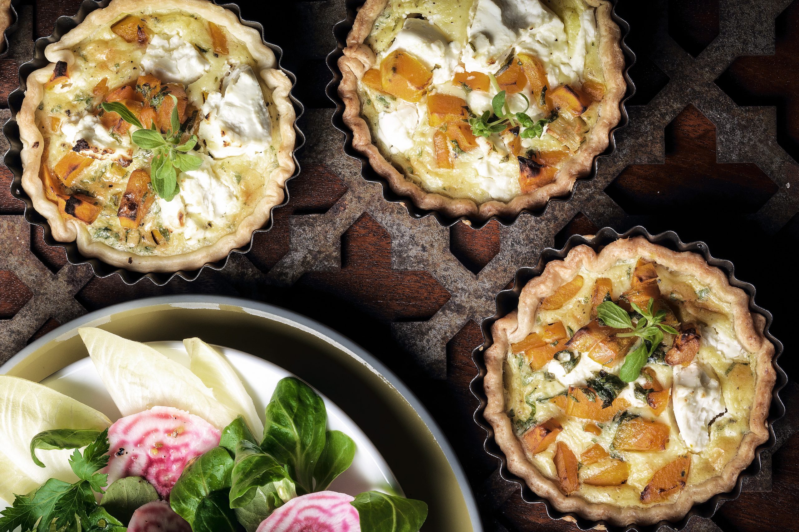 Honig-Kürbis-Tartelettes