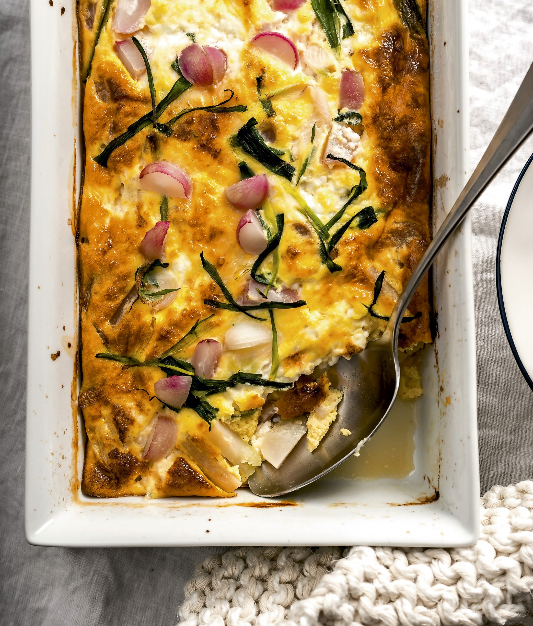 Hüttenkäse-Frittata