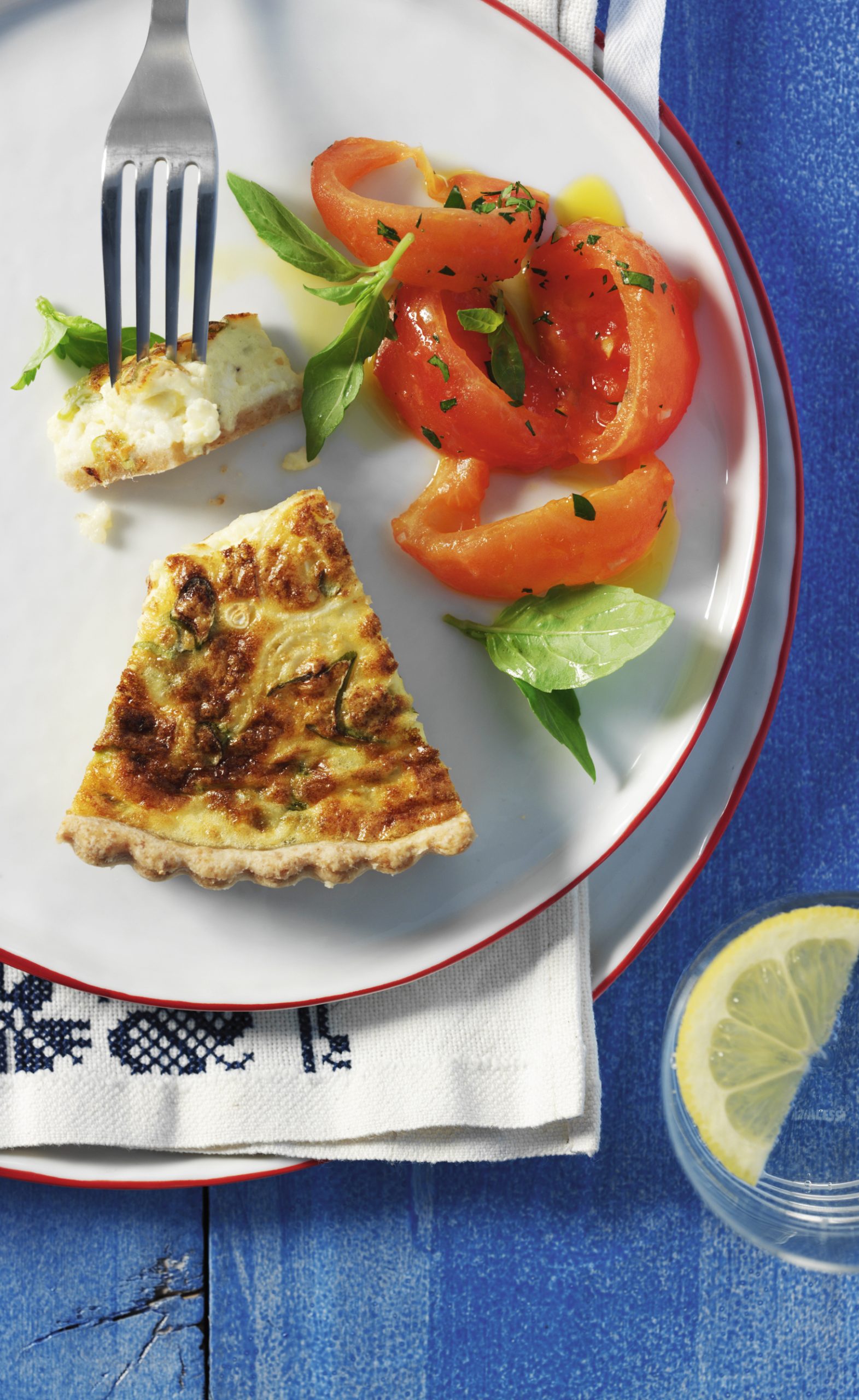 Tarte au cottage cheese